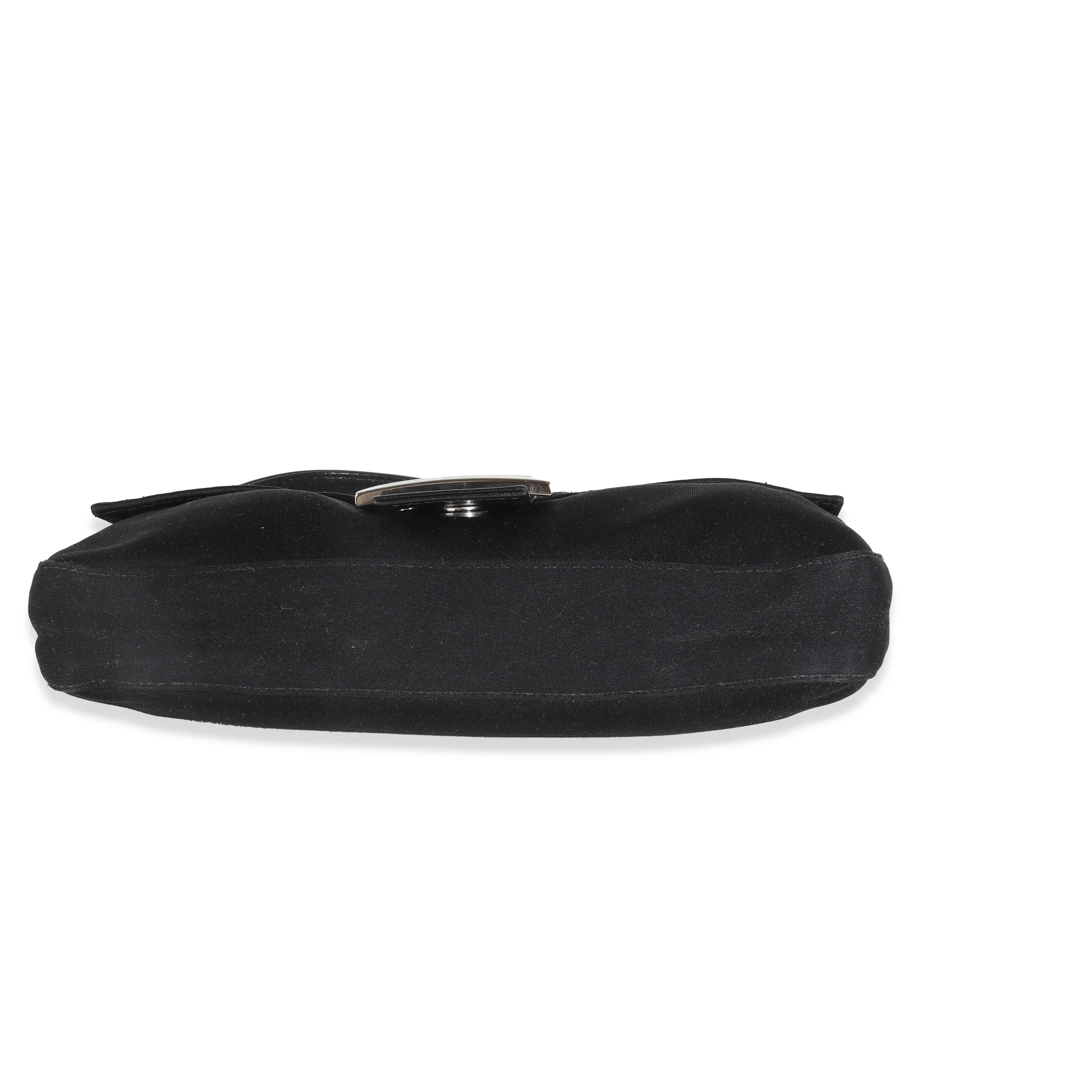 Black Neoprene Baguette Bag - Image 5