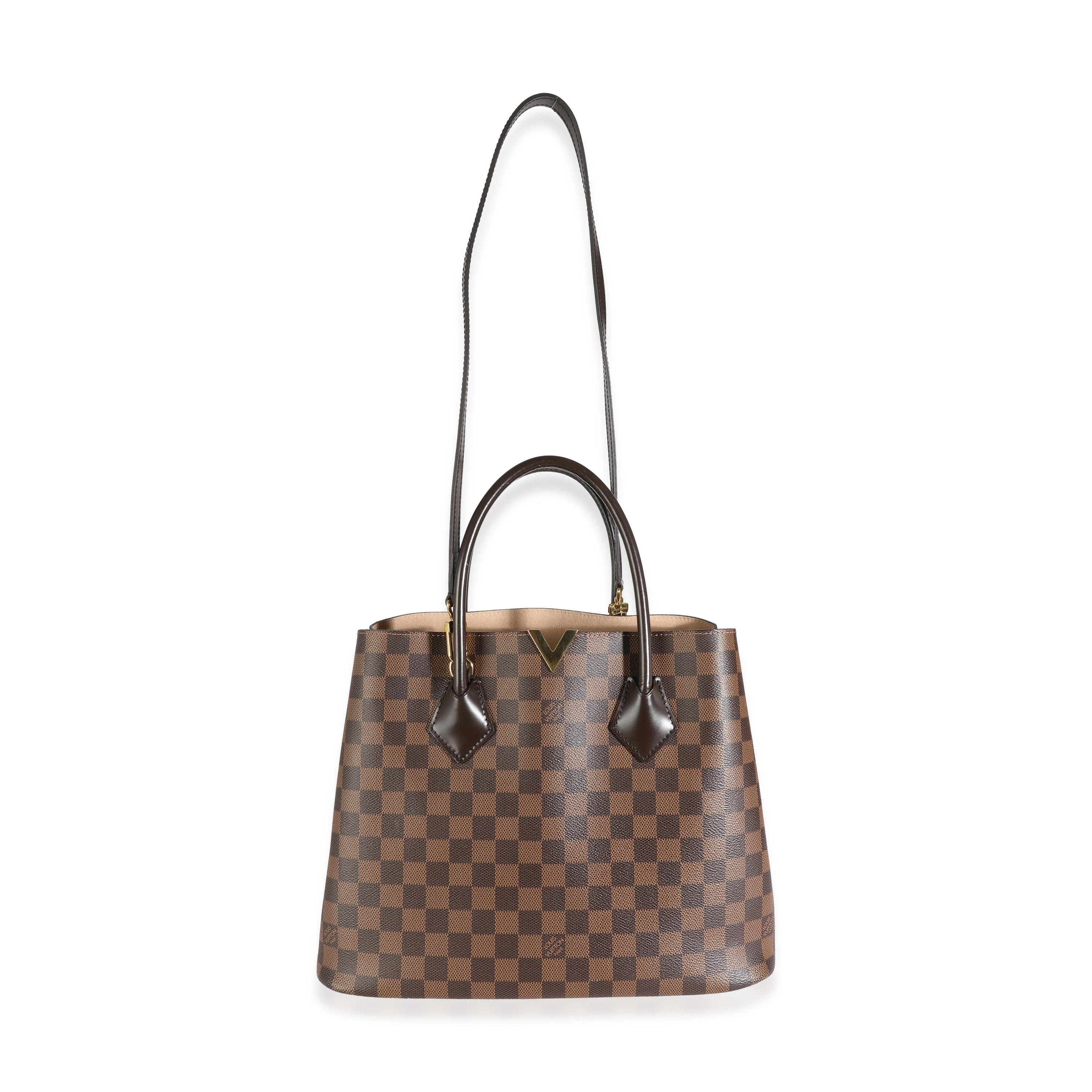 Damier Ebene Canvas Kensington Tote - Image 8
