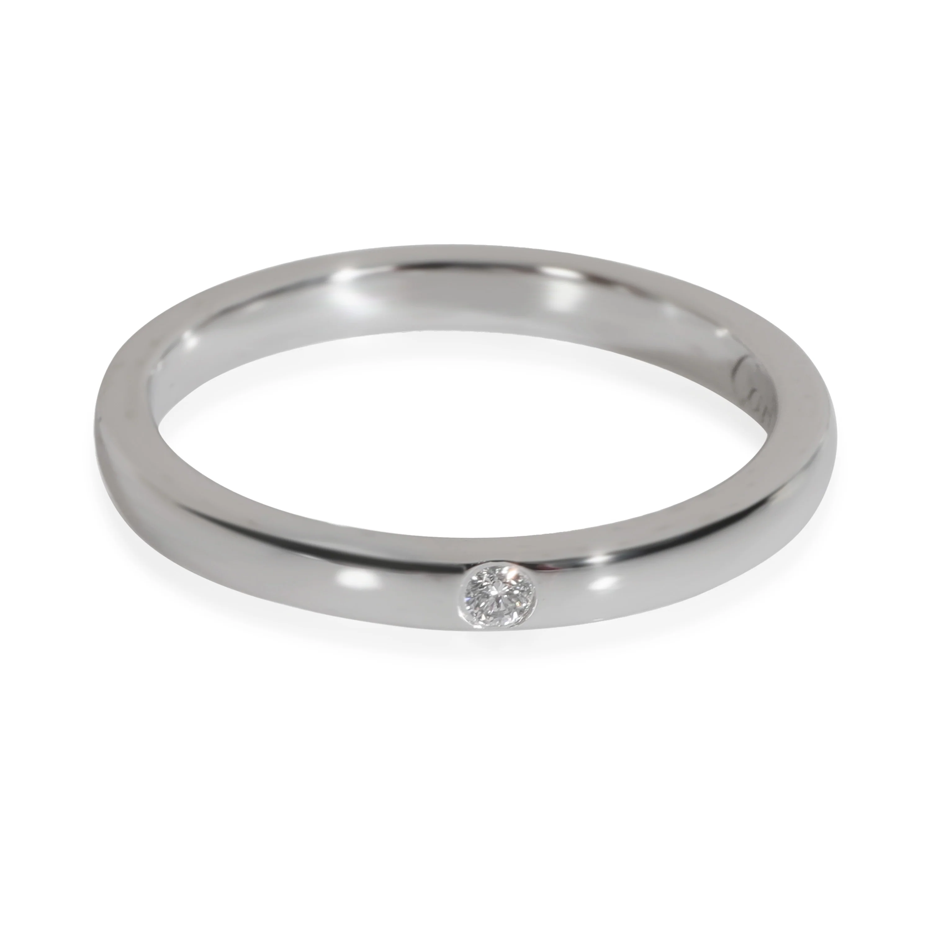 Ballerine Wedding Band, Diamond (Platinum)