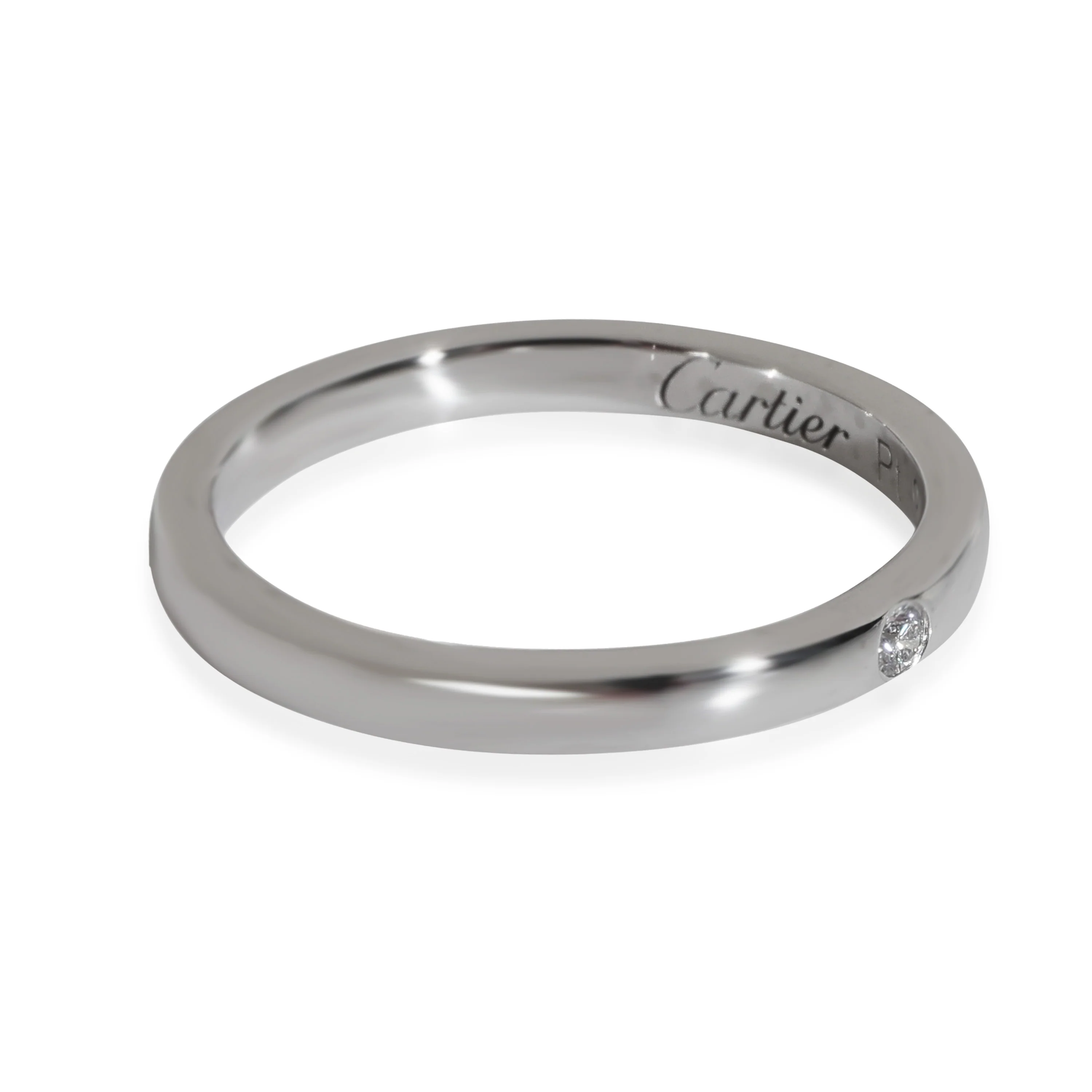Ballerine Wedding Band, Diamond (Platinum) - Image 2