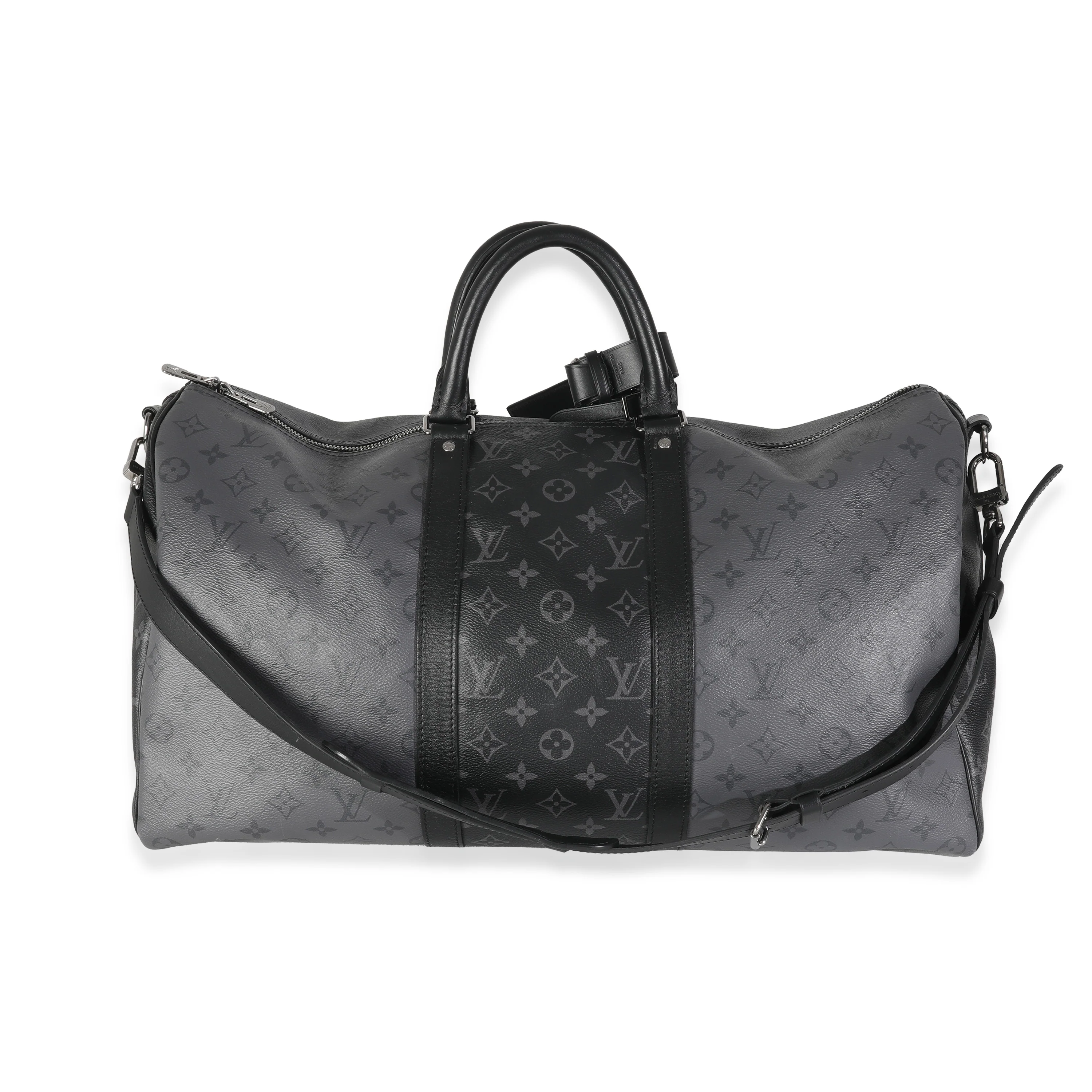 Reverse Monogram Eclipse Canvas Keepall Bandouliere 50 - Image 4