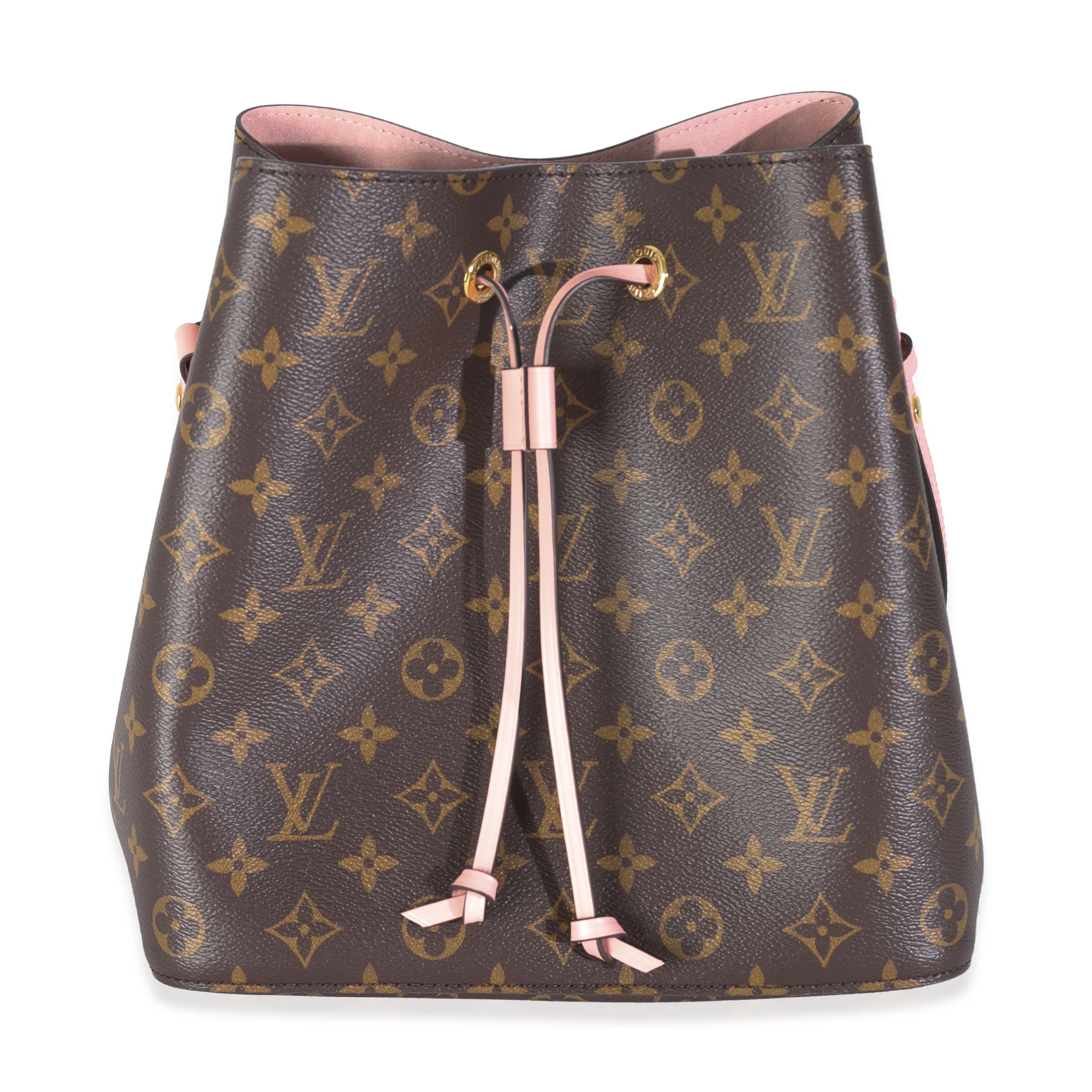 Rose Poudre Monogram Canvas Neonoe MM