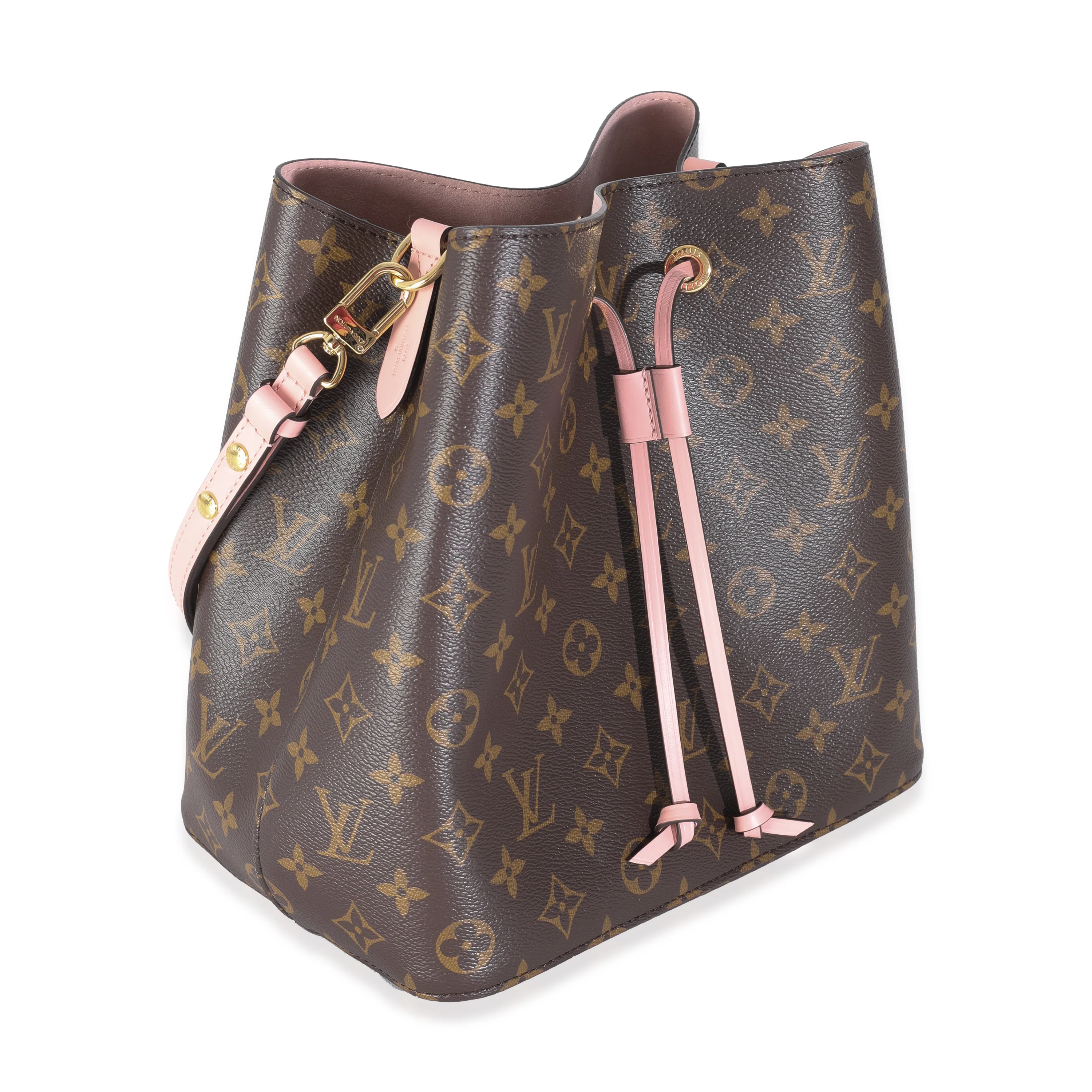 Rose Poudre Monogram Canvas Neonoe MM - Image 3