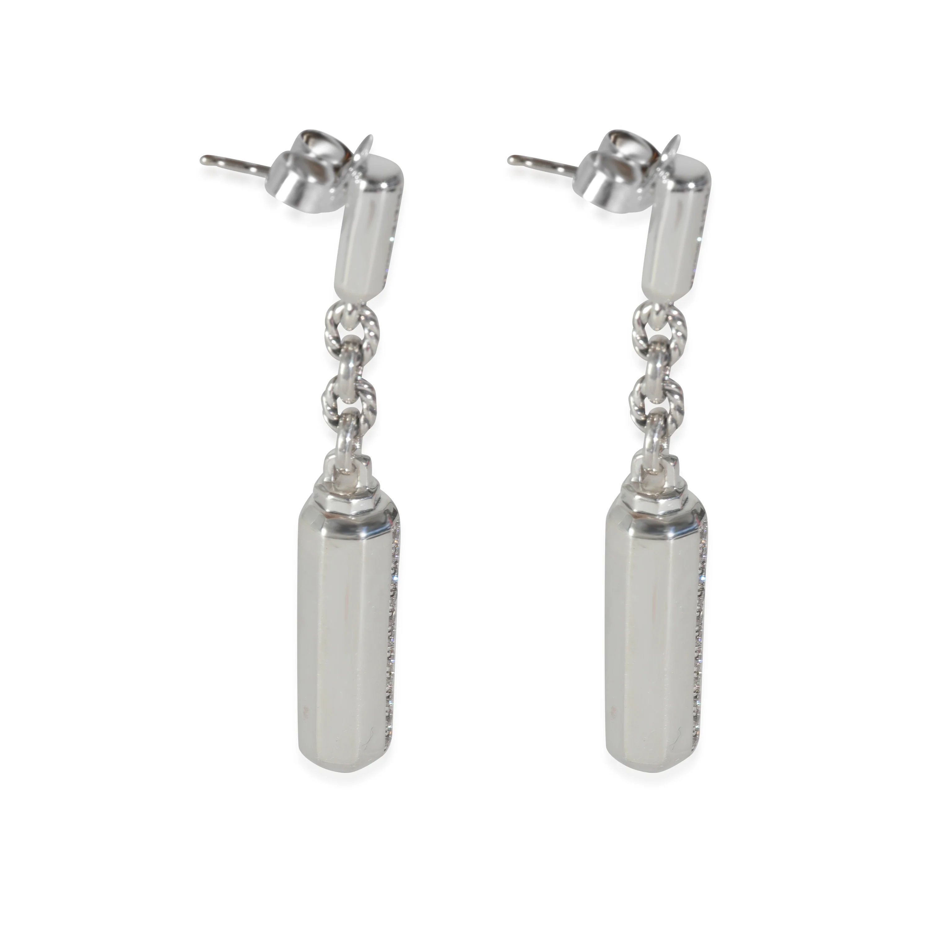 Lexington Earrings in Sterling Silver 0.48 CTW - Image 2