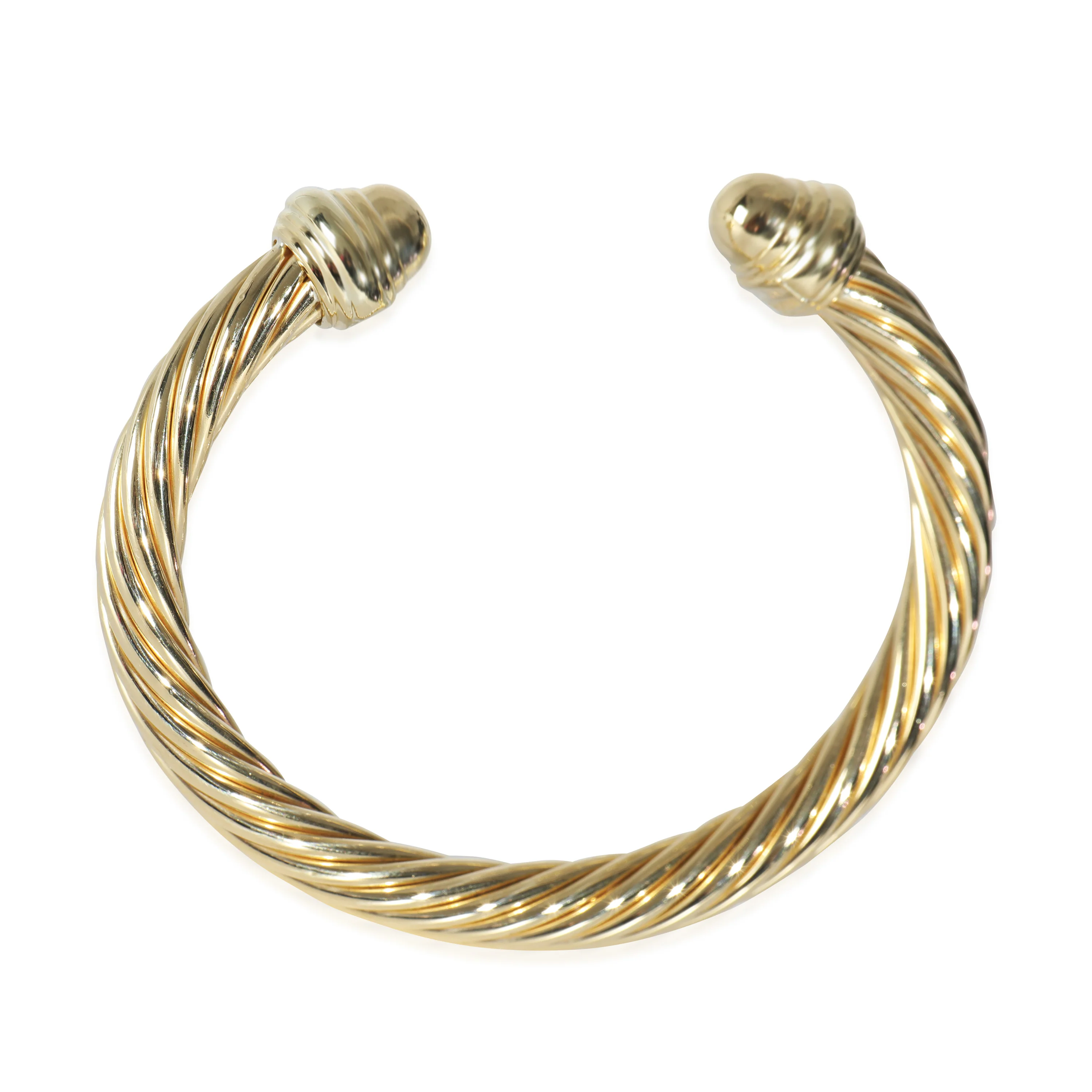 Cable Classic Bracelet in 18k Yellow Gold - Image 5