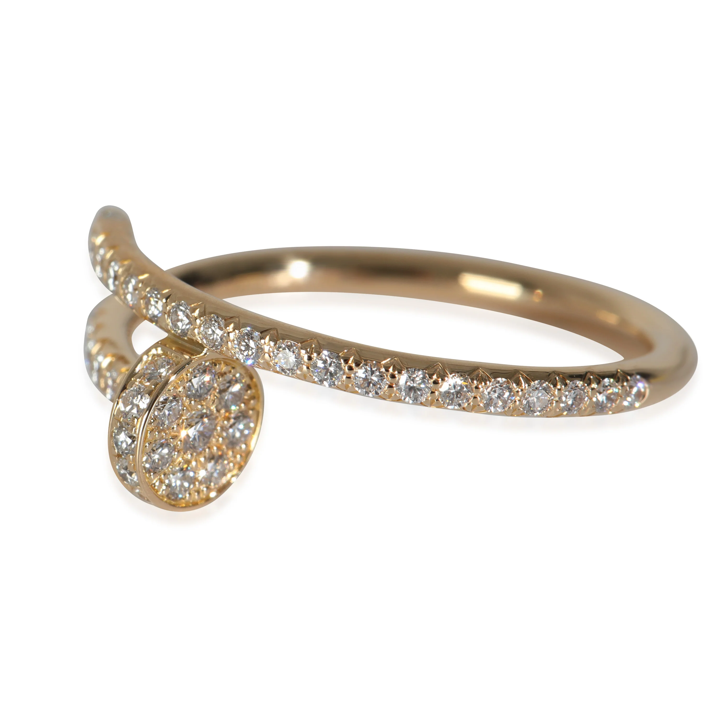 Juste Un Clou, Small Model, Diamonds (Yellow Gold) - Image 5