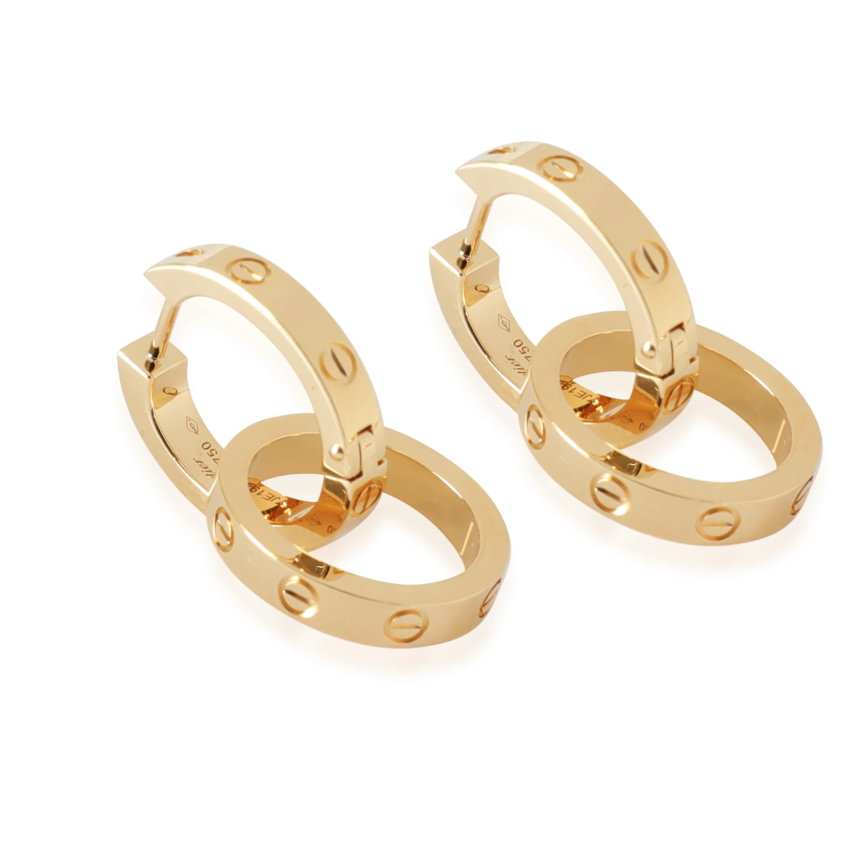 Love Earring, Multiwear (Yellow Gold) - Image 2