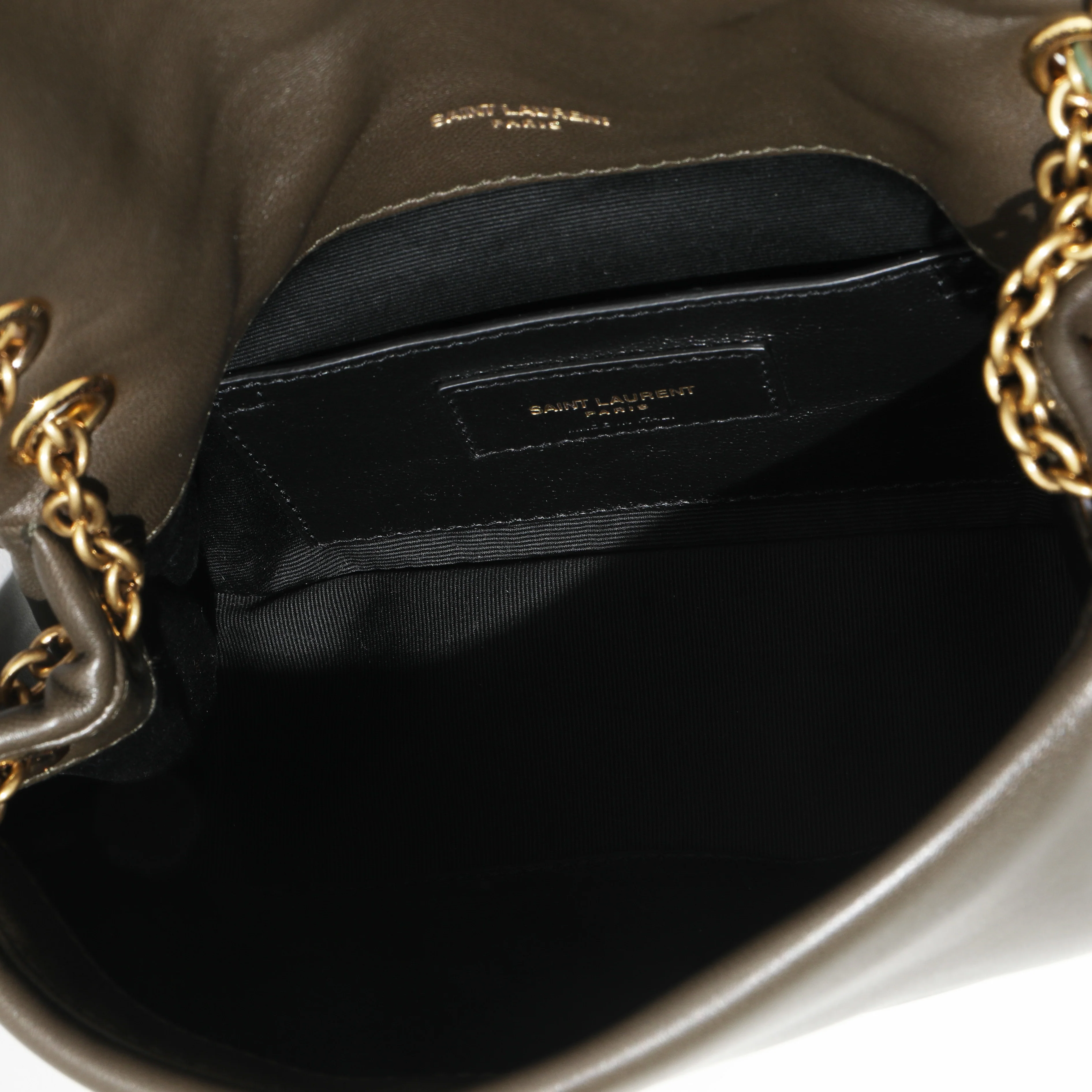 Olive Lambskin Matelasse Monogram Mini Jamie 4.3 - Image 10