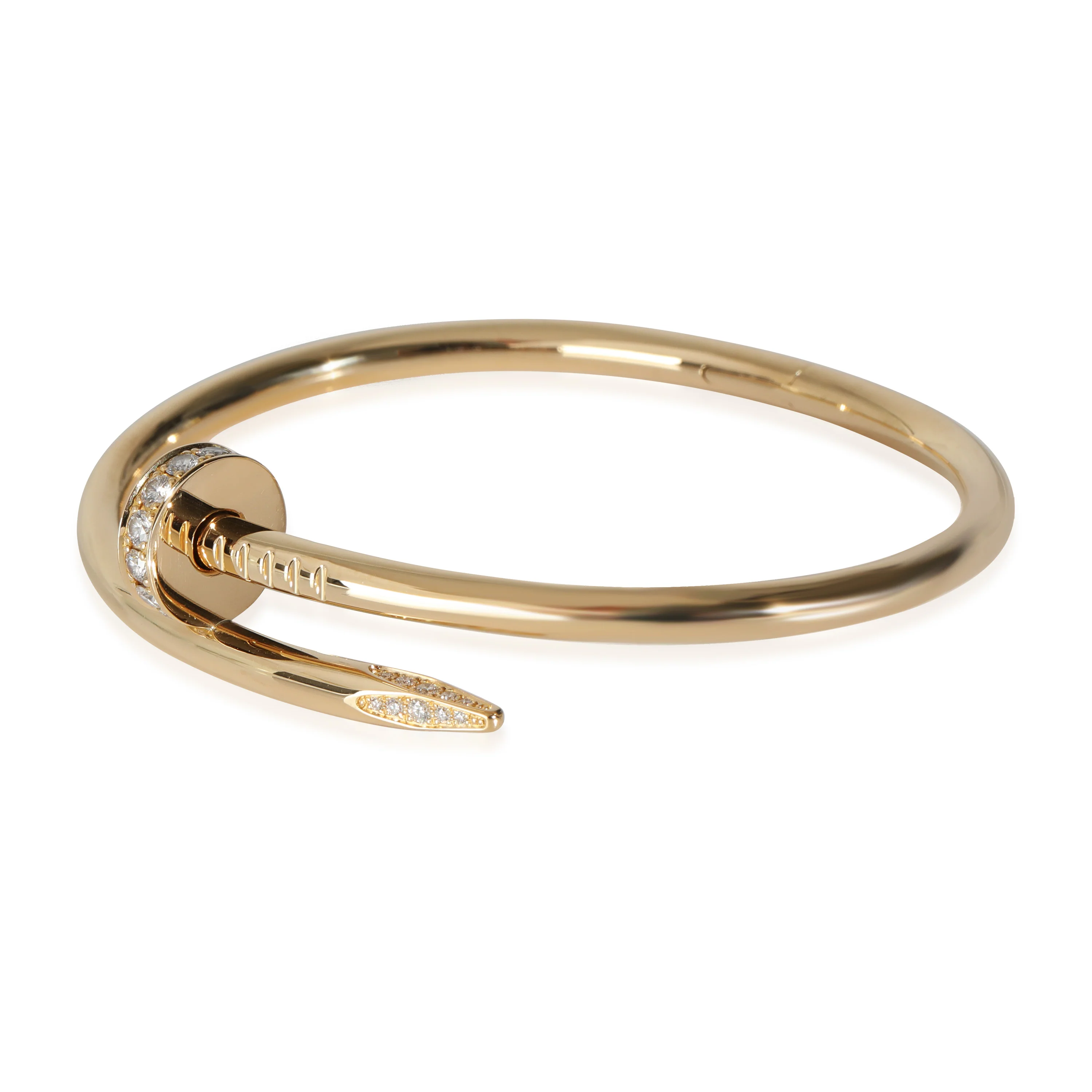Juste Un Clou Bracelet, Diamonds (Yellow Gold) - Image 2