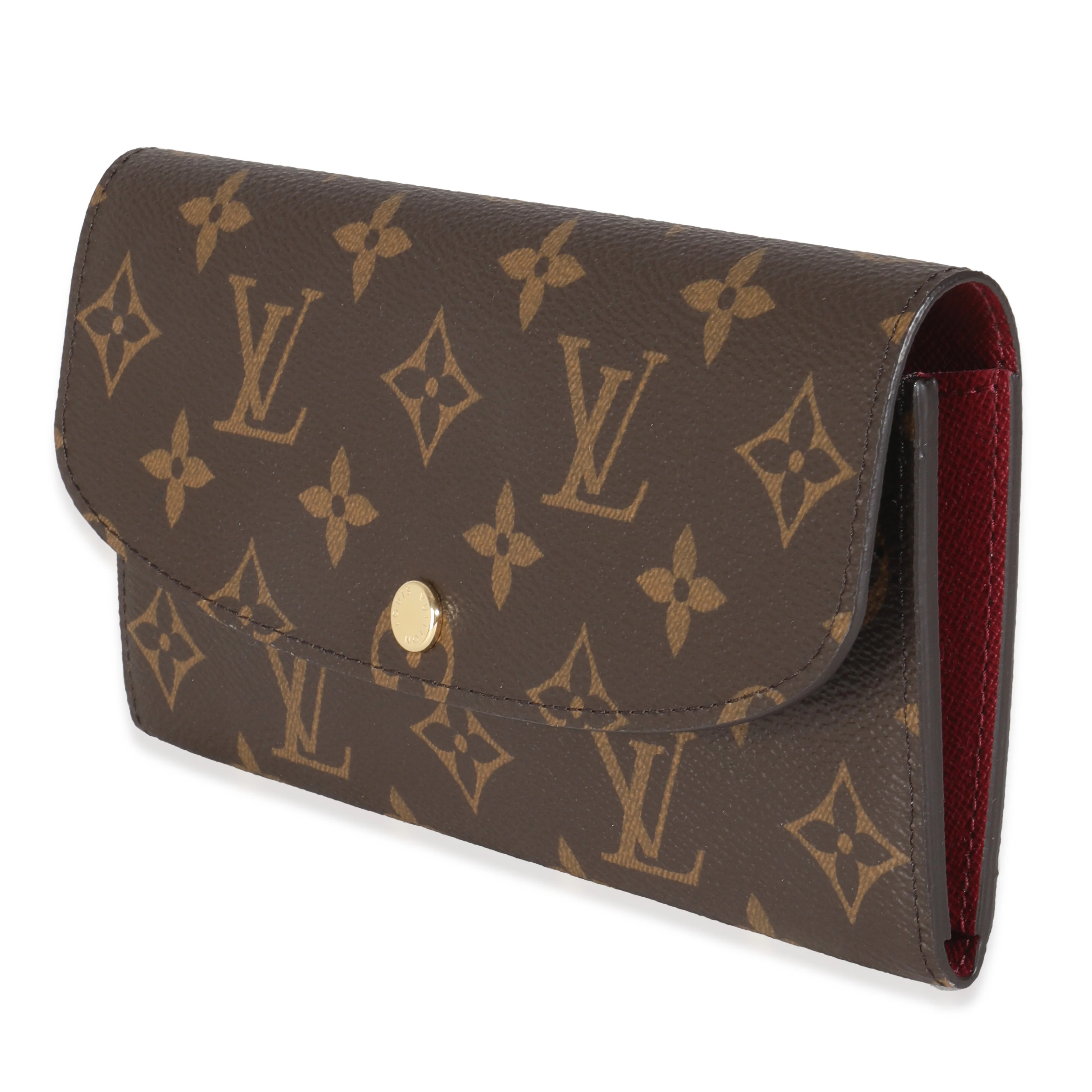 Fuchsia Monogram Canvas Emilie Wallet - Image 2