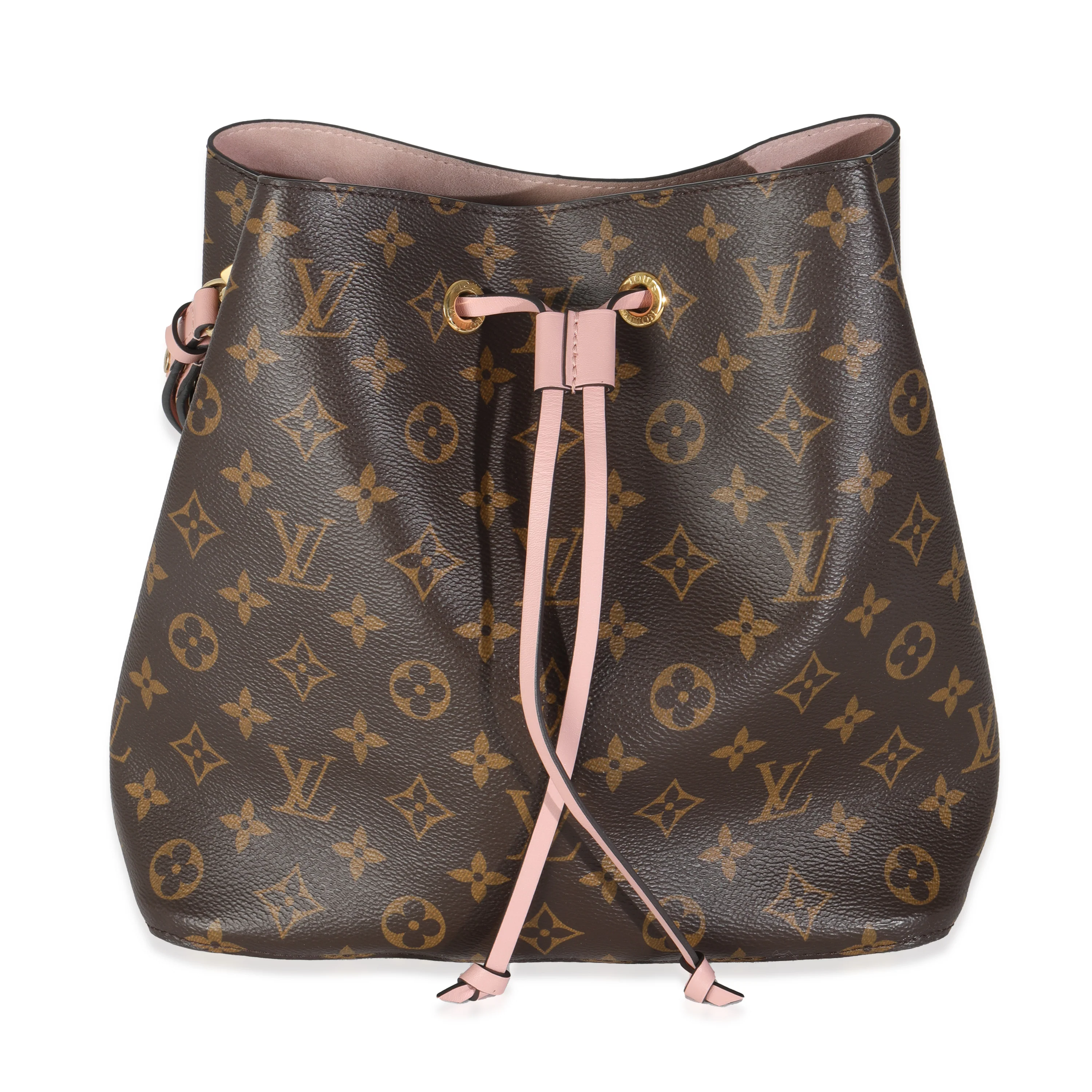 Rose Poudre Monogram Canvas Neonoe MM