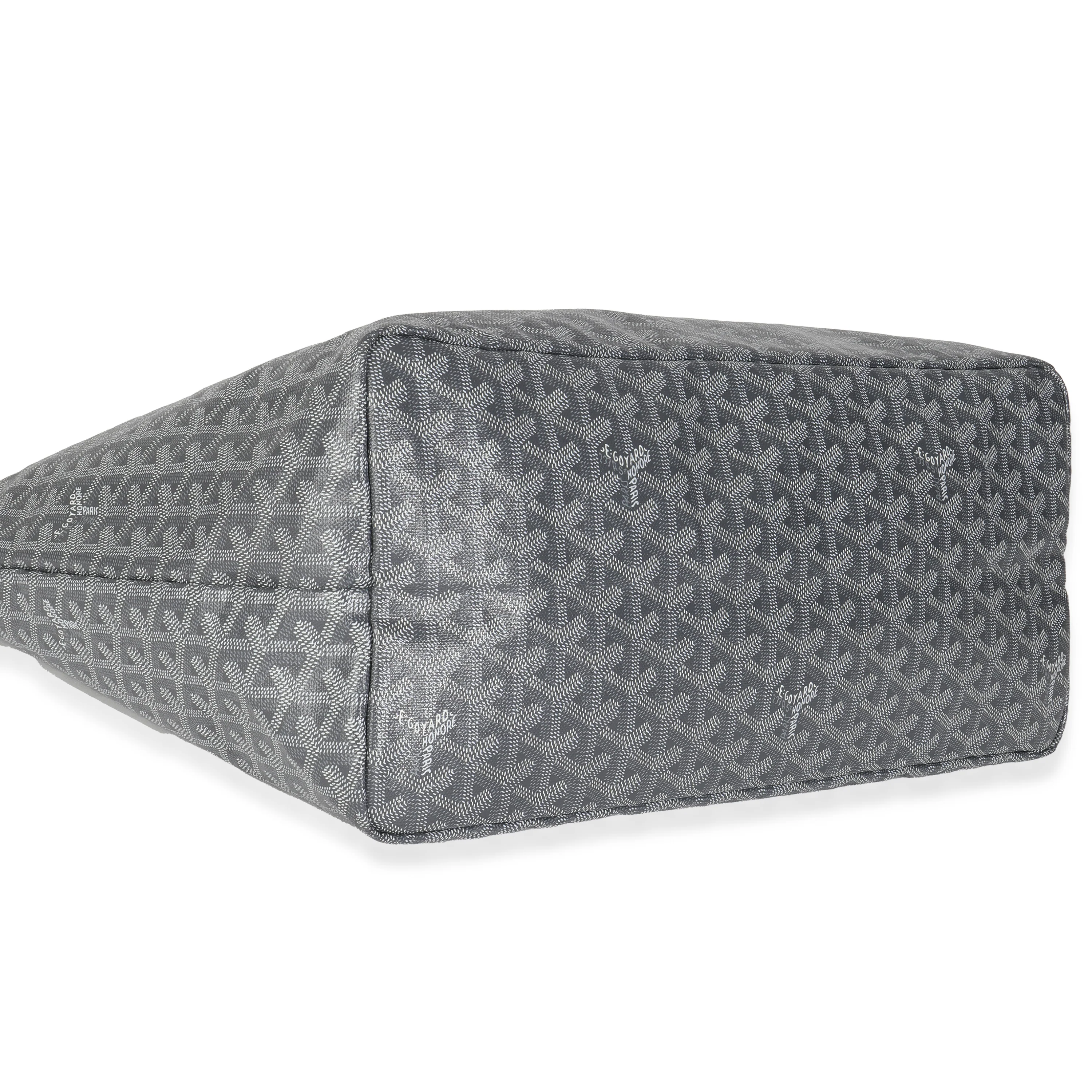 Grey Goyardine Canvas Saint Louis GM - Image 9