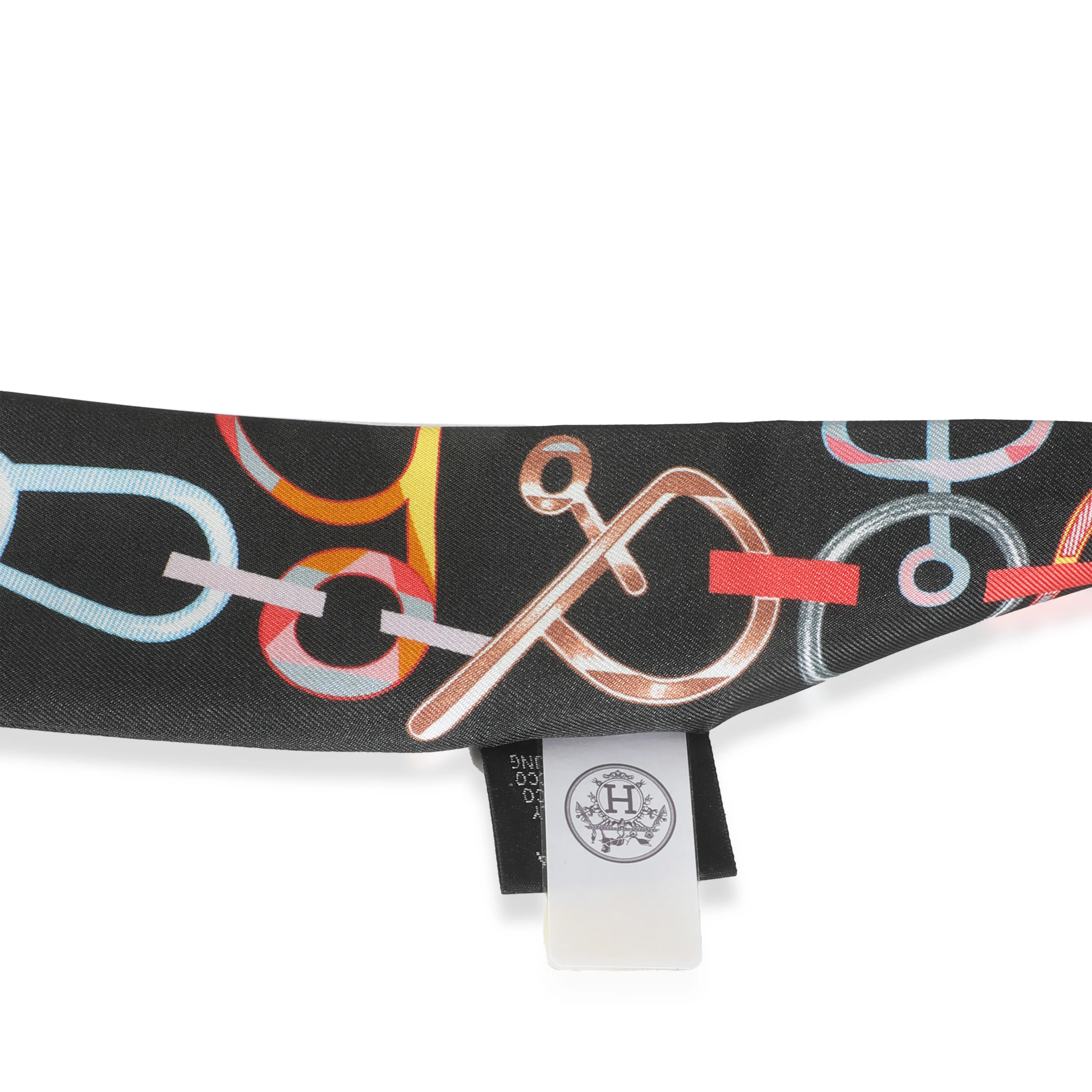 Black Rose Multicolor Silk Do Re Boucles Twilly - Image 3