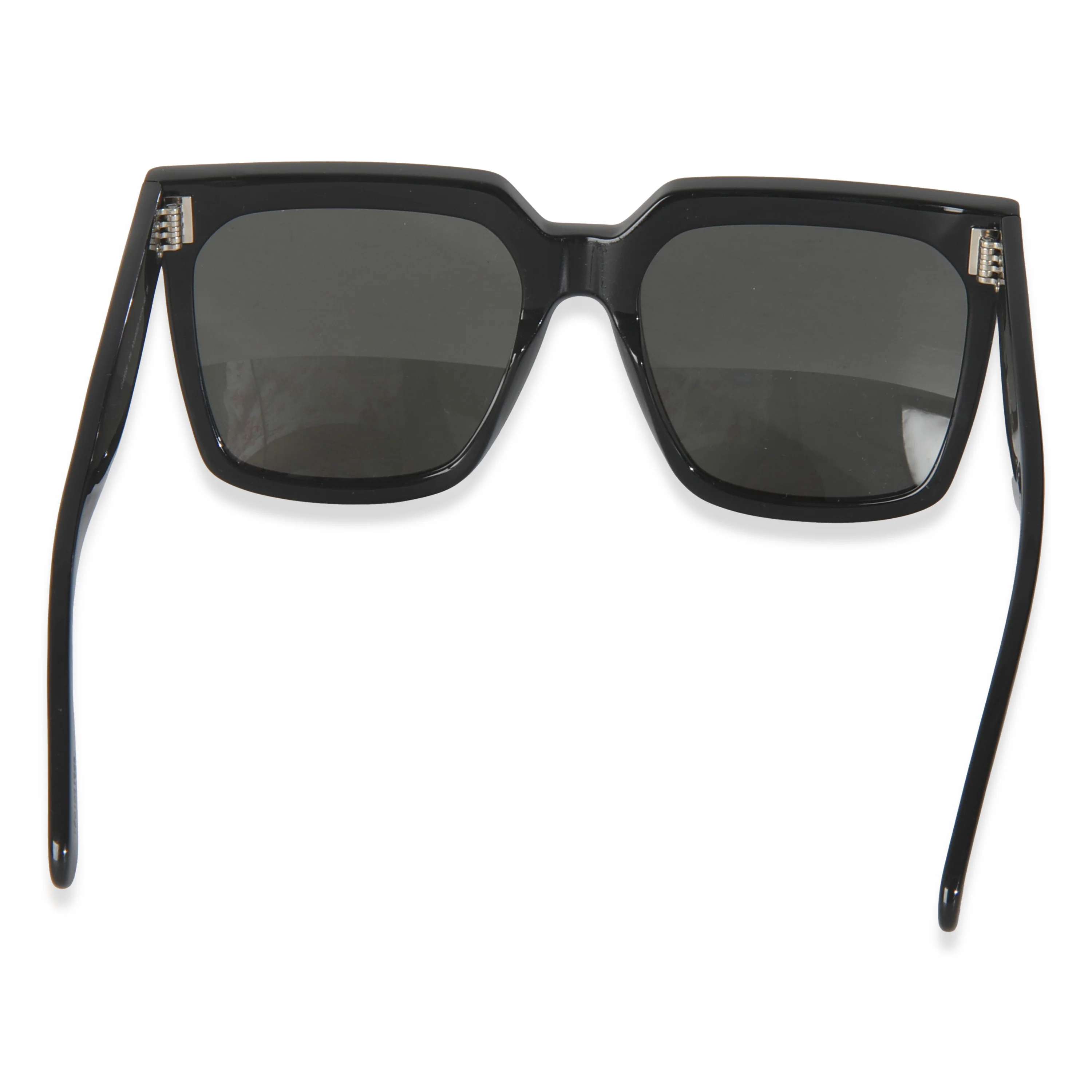 Black Acetate Square Frame Sunglasses - Image 3