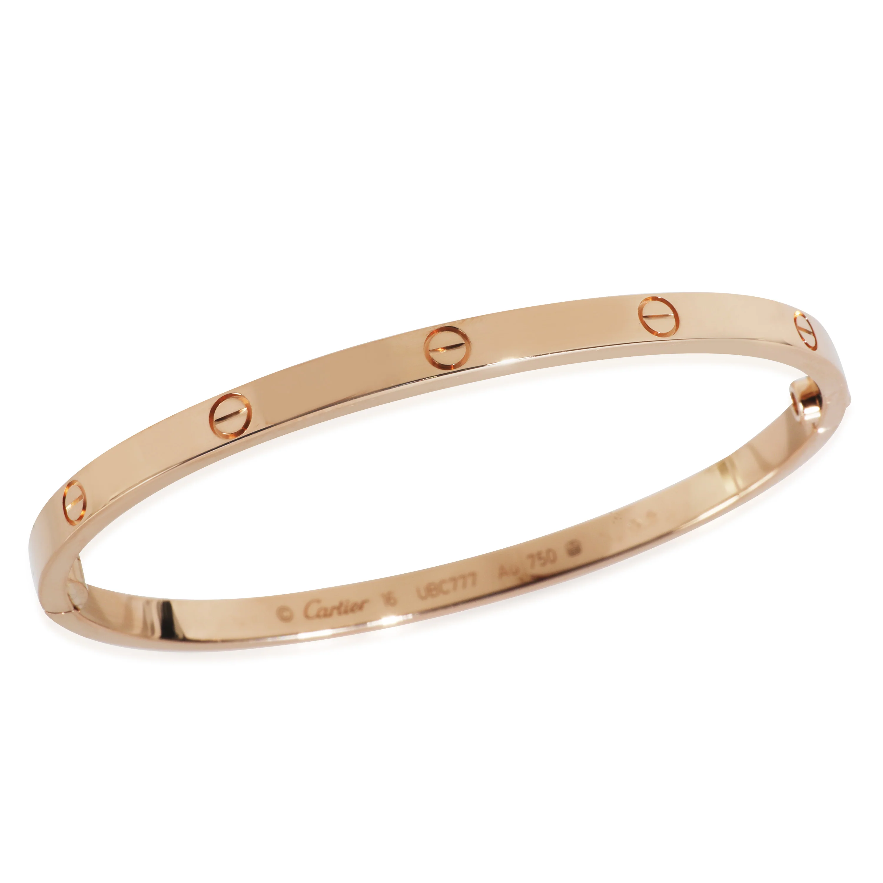 Rose Gold  Small Model Love Bracelet - Image 2