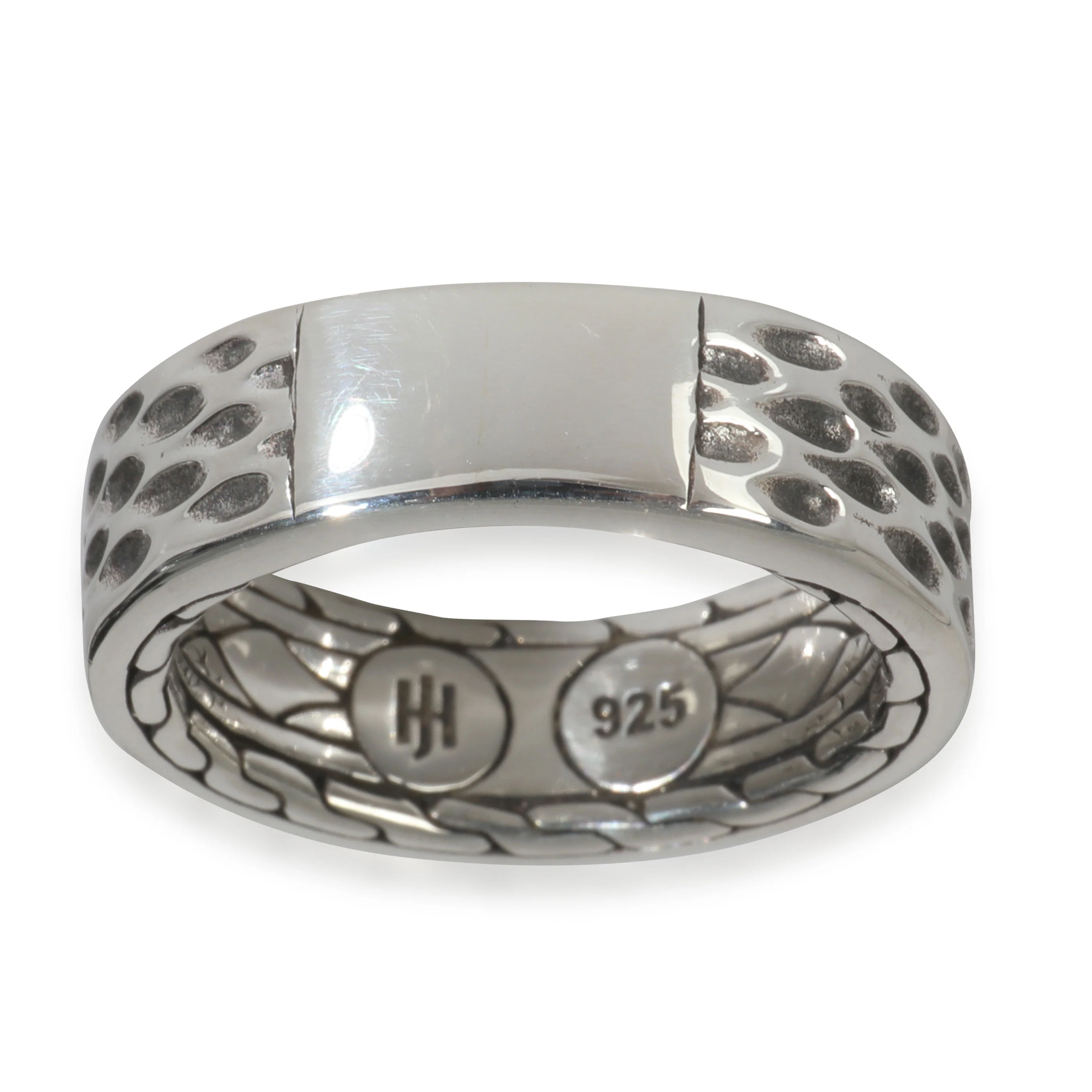 Sterling Silver  Textured Band - Image 4