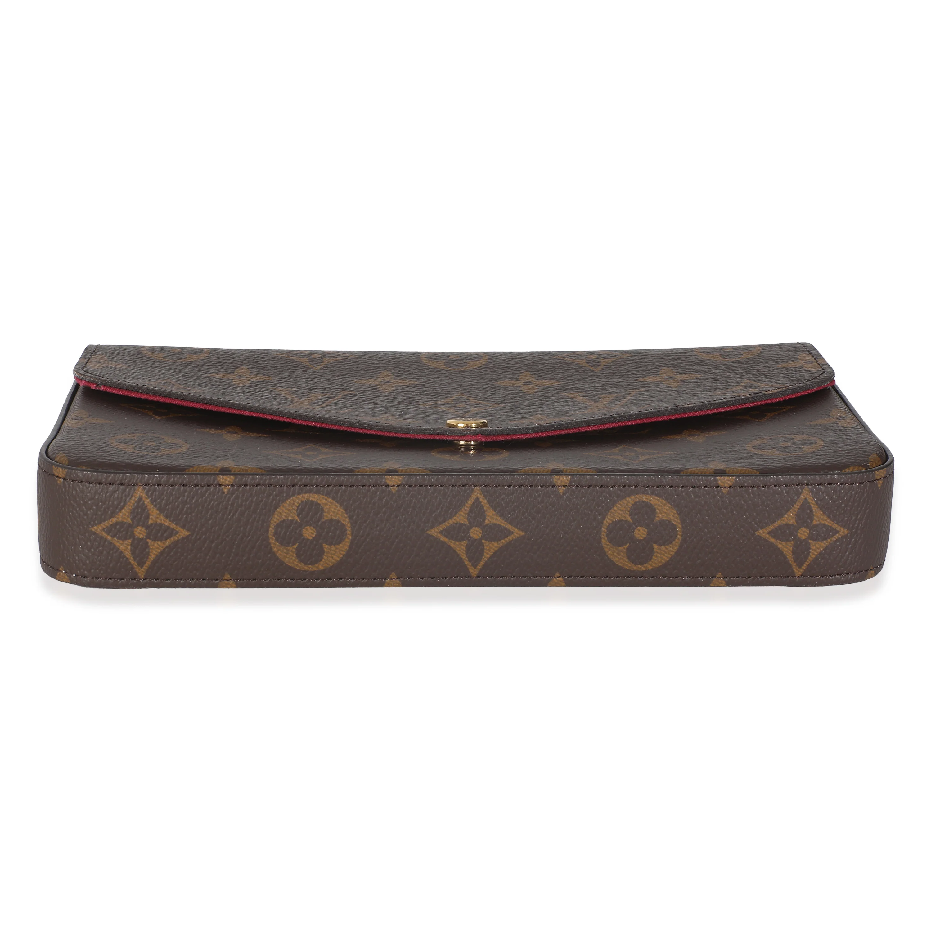 Fuchsia Monogram Canvas Felicie Pochette - Image 5