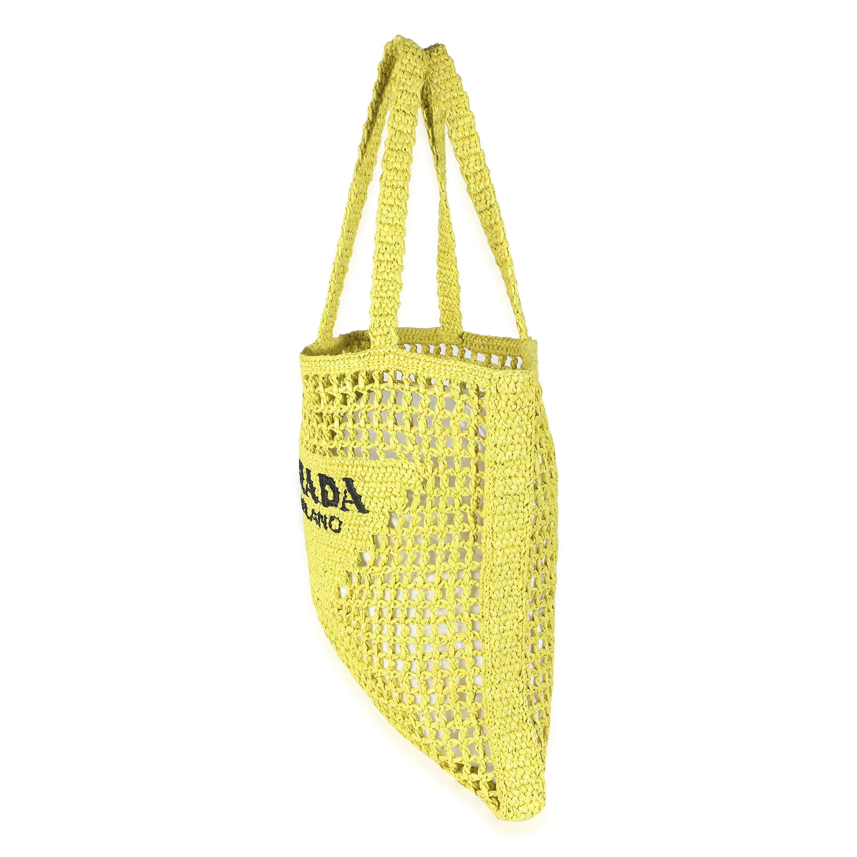 Grass Crochet Raffia Tote - Image 2