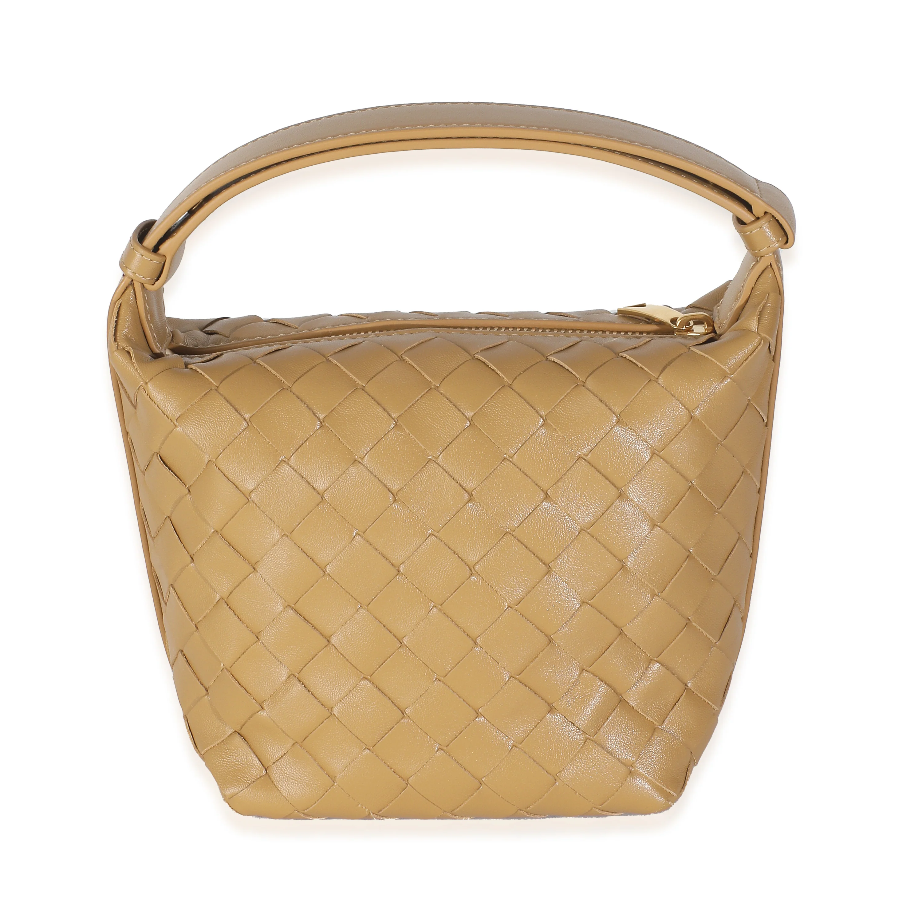 Dark Praline Nappa Intrecciato Candy Wallace - Image 3