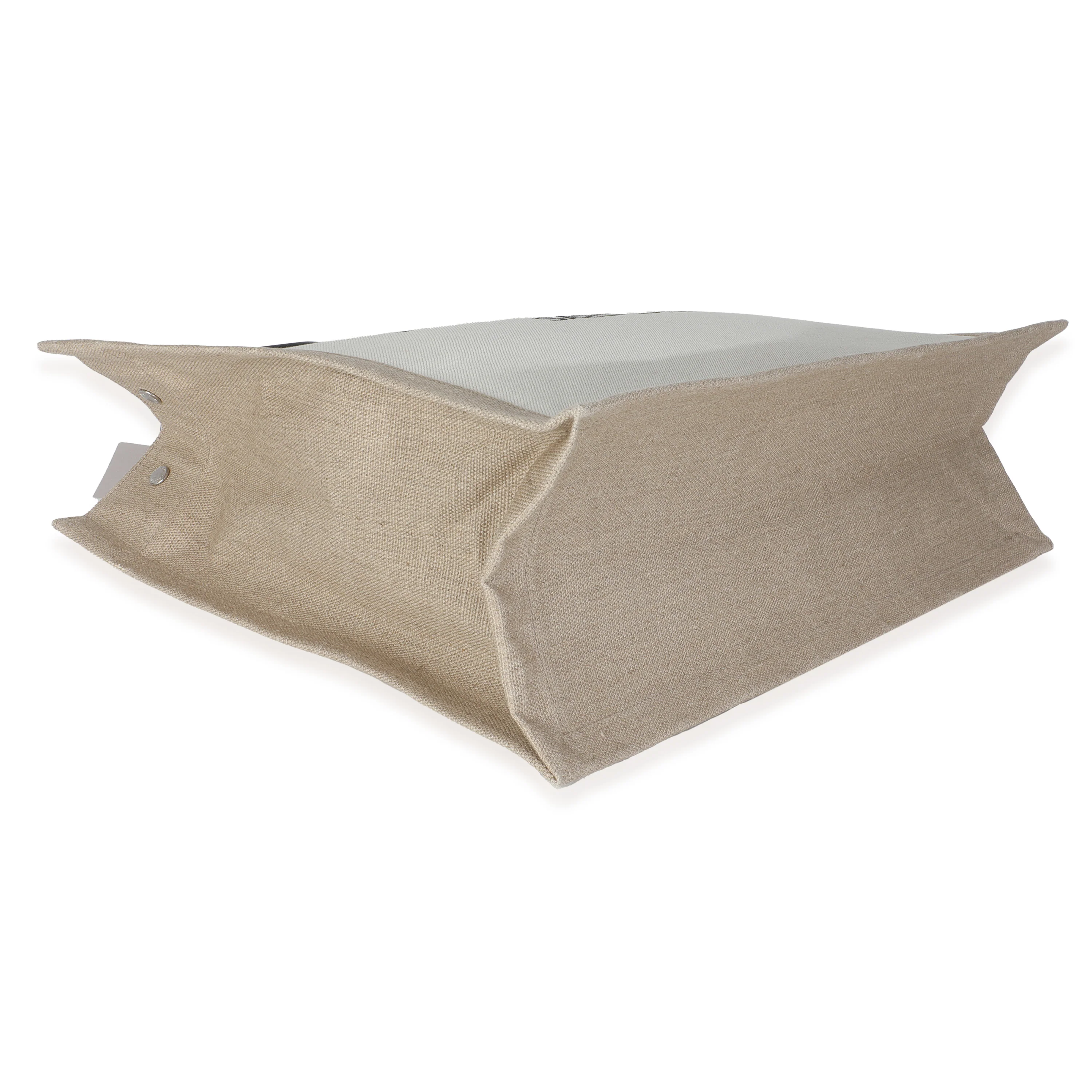 Beige Linen Rive Gauche Tote - Image 7