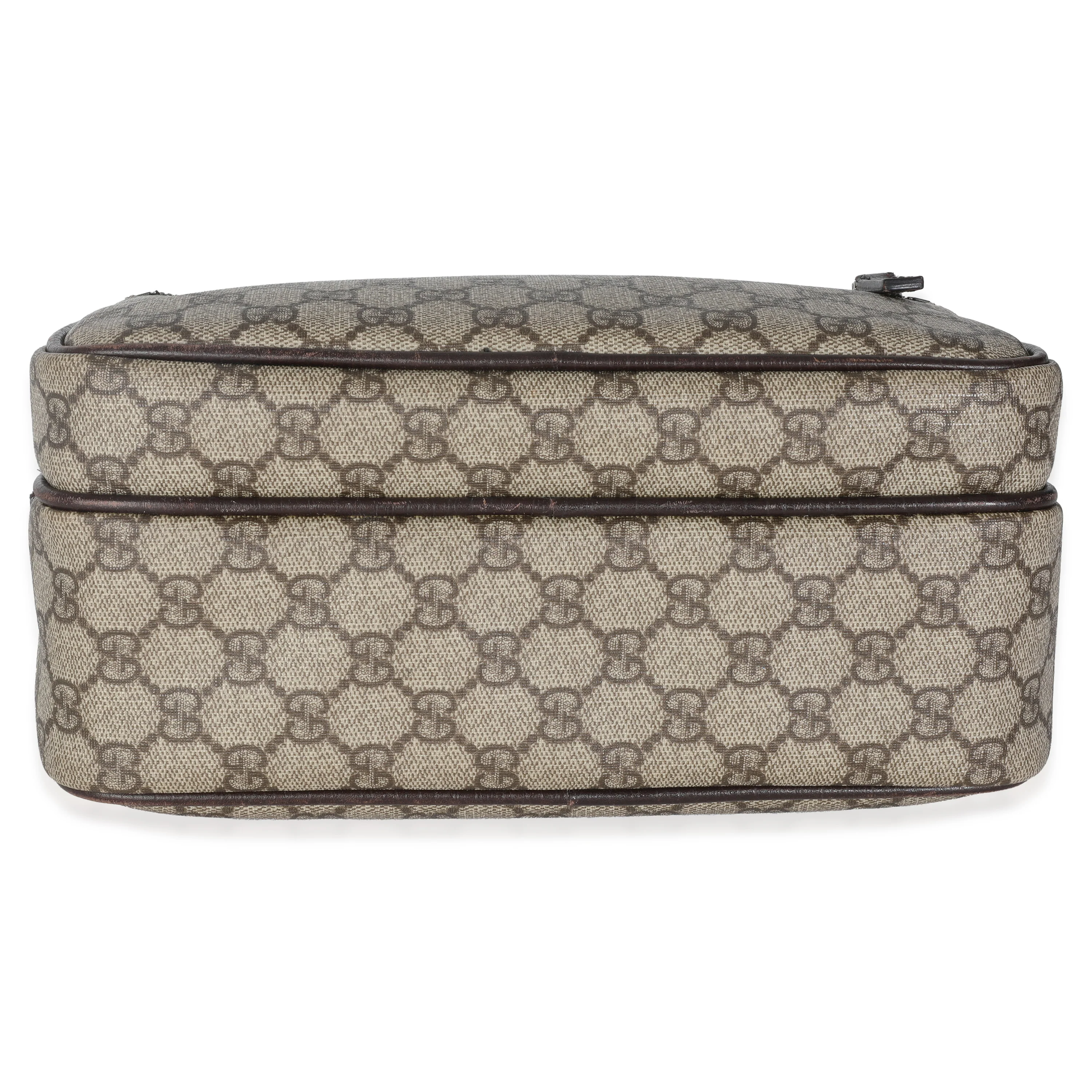 Beige GG Supreme Canvas Small Camera Messenger Bag - Image 5