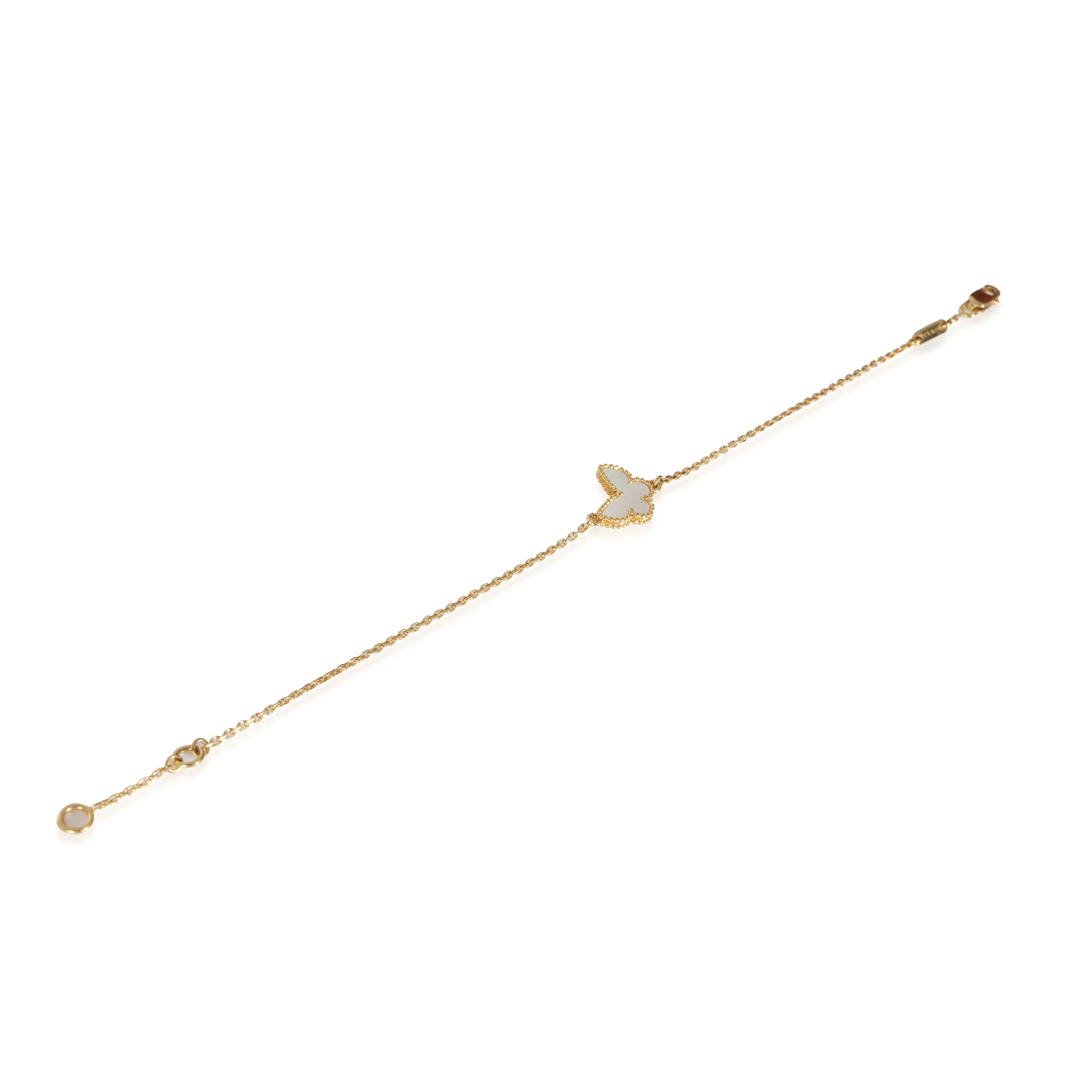 Yellow Gold  Sweet Butterflies Bracelet - Image 3
