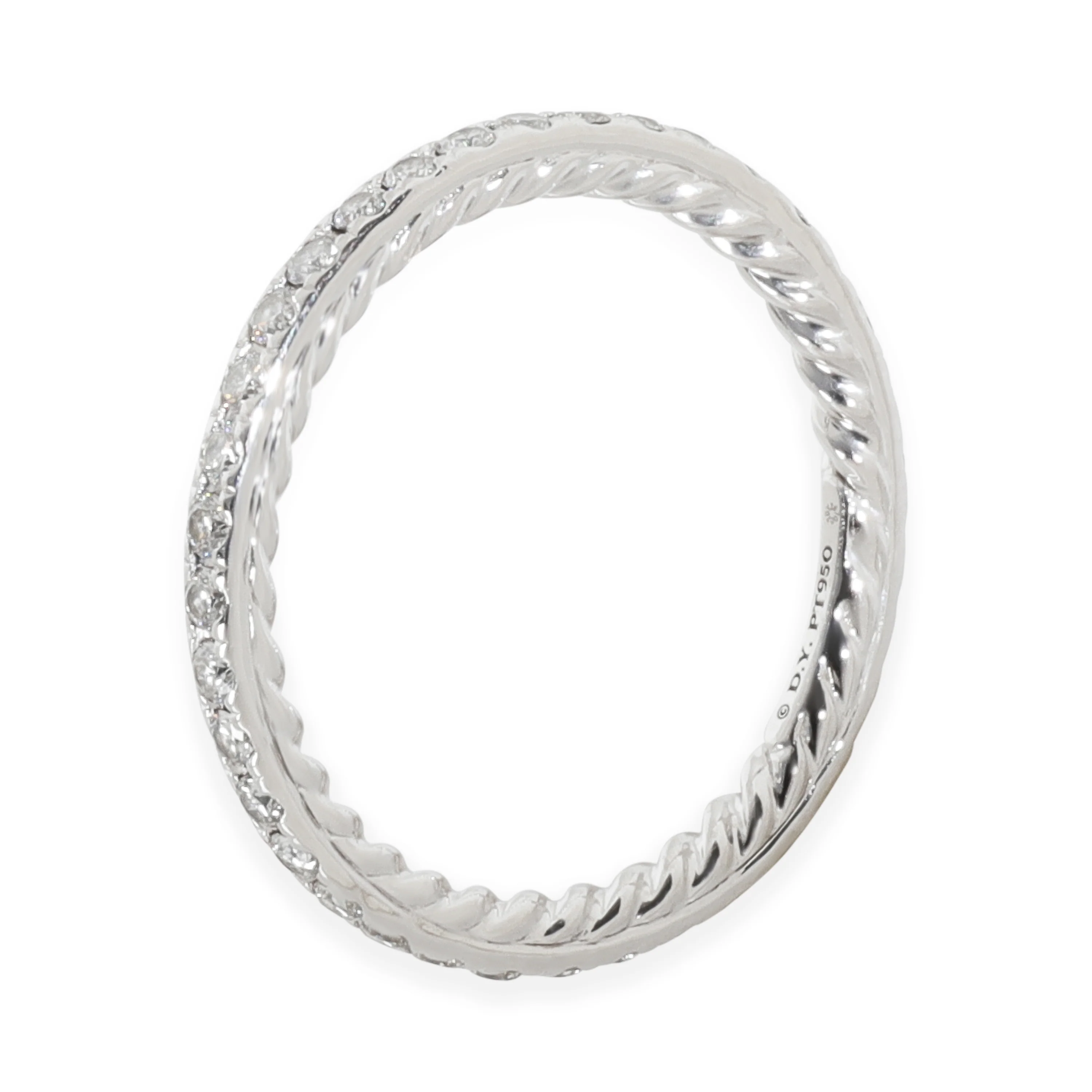 Platinum Diamond Eden Eternity Band - Image 4