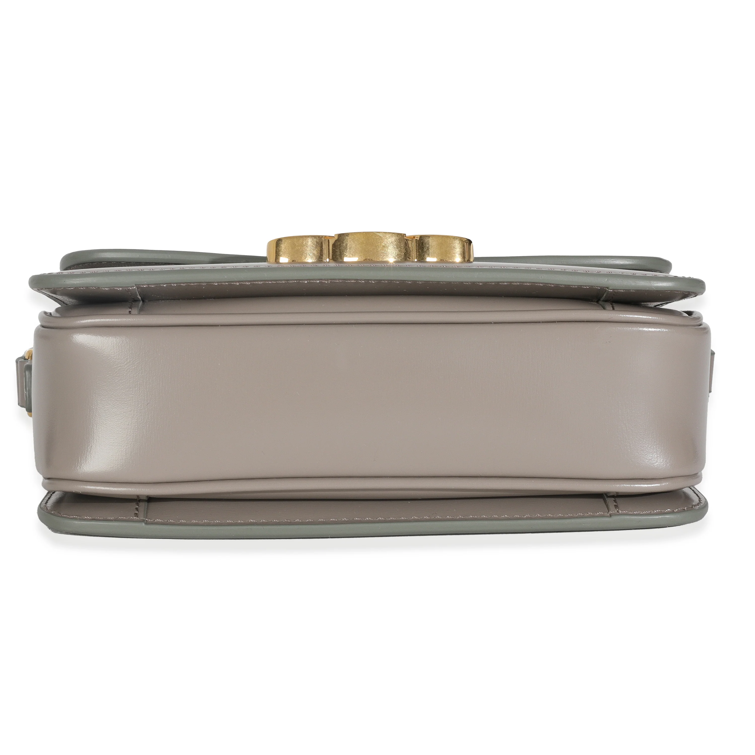 Pebble Shiny Calfskin Teen Triomphe Bag - Image 5