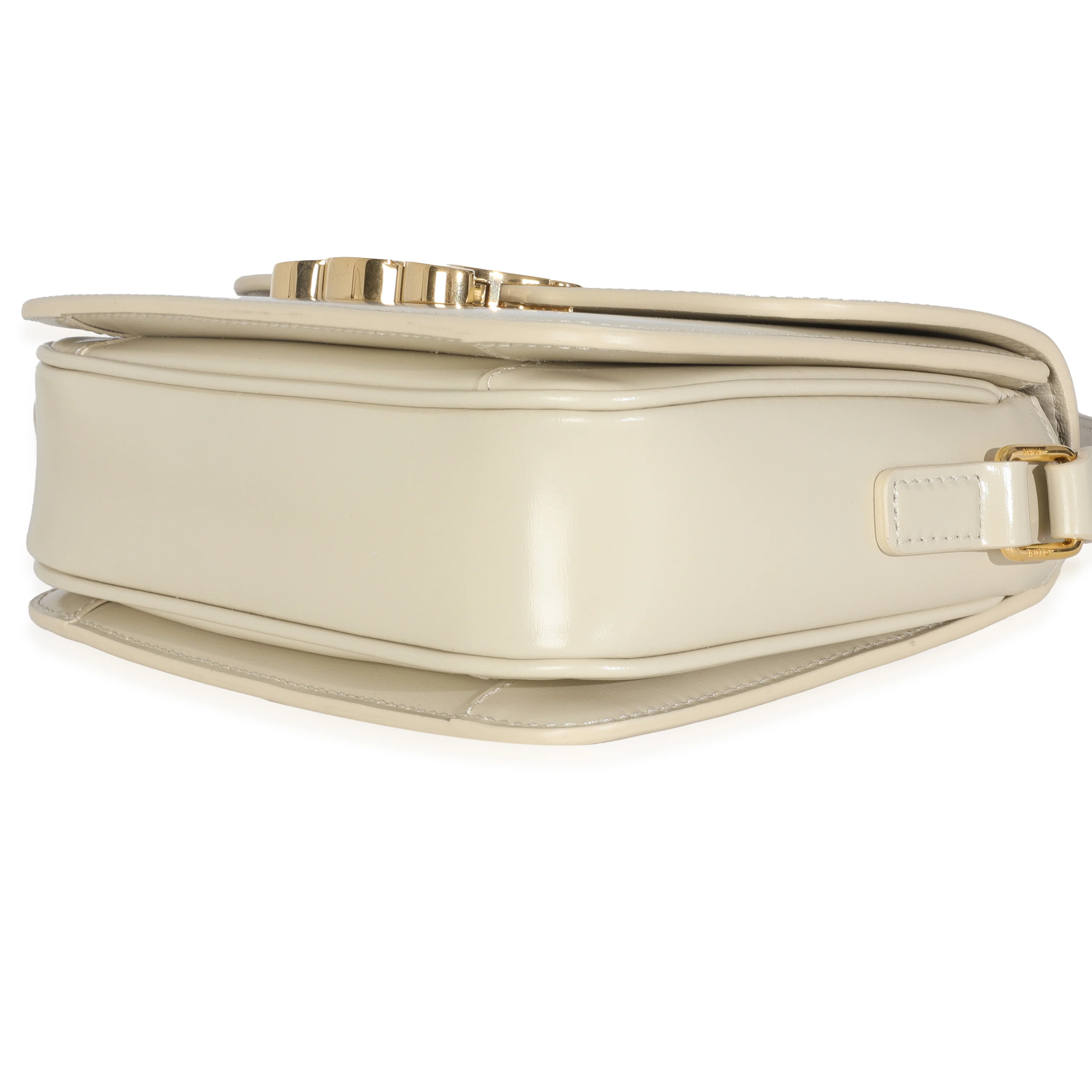 Limestone Shiny Calfskin Teen Triomphe Bag - Image 5