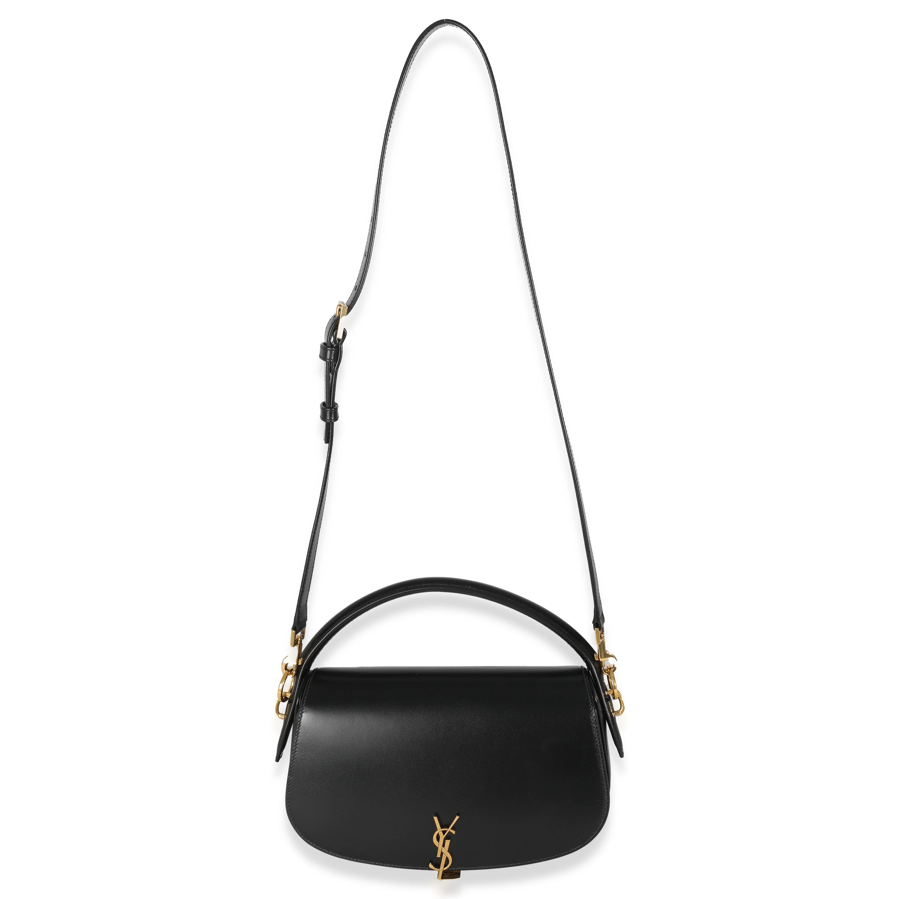 Black Box Calfskin Voltaire Top Handle Bag - Image 8