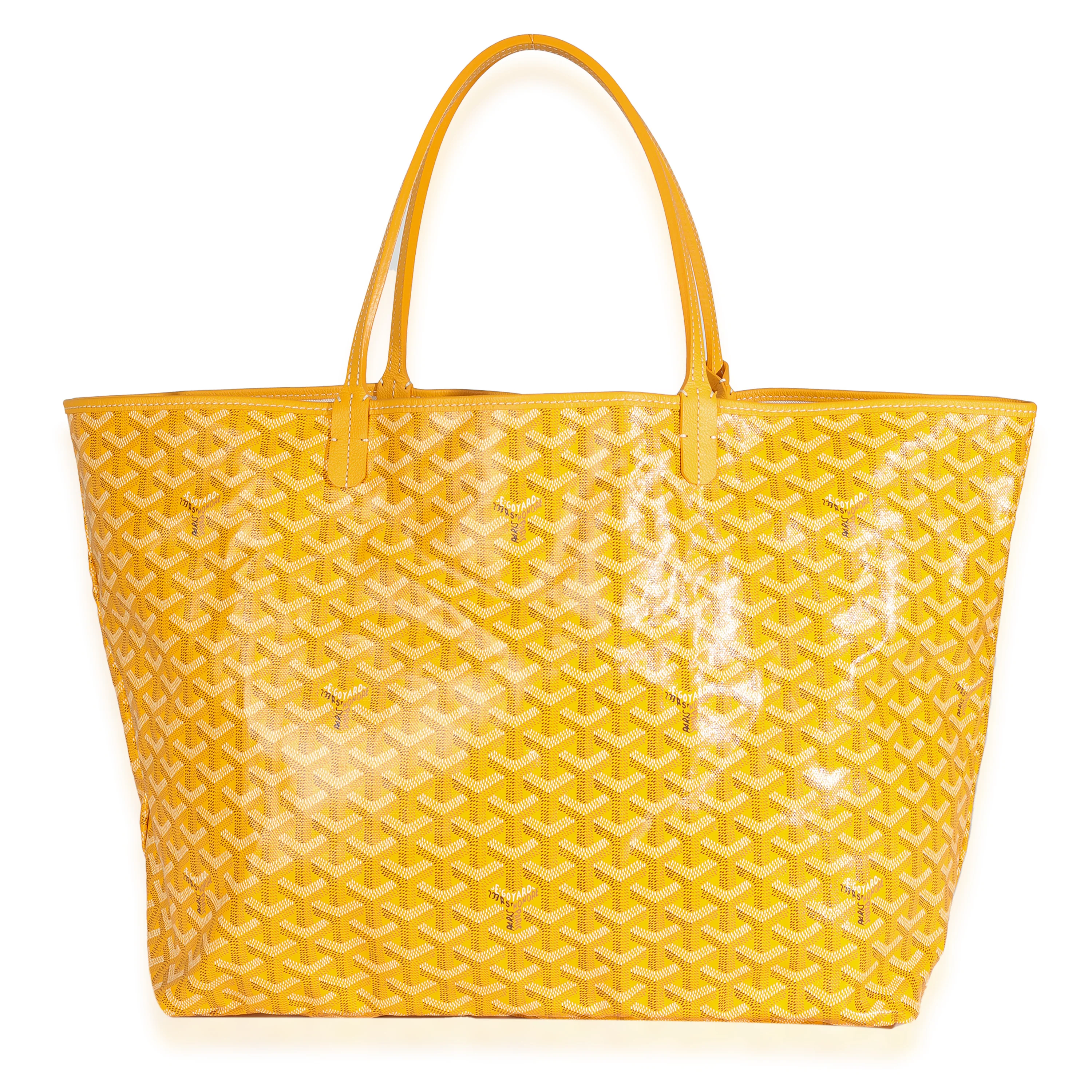 Yellow Goyardine Canvas Saint Louis GM - Image 4
