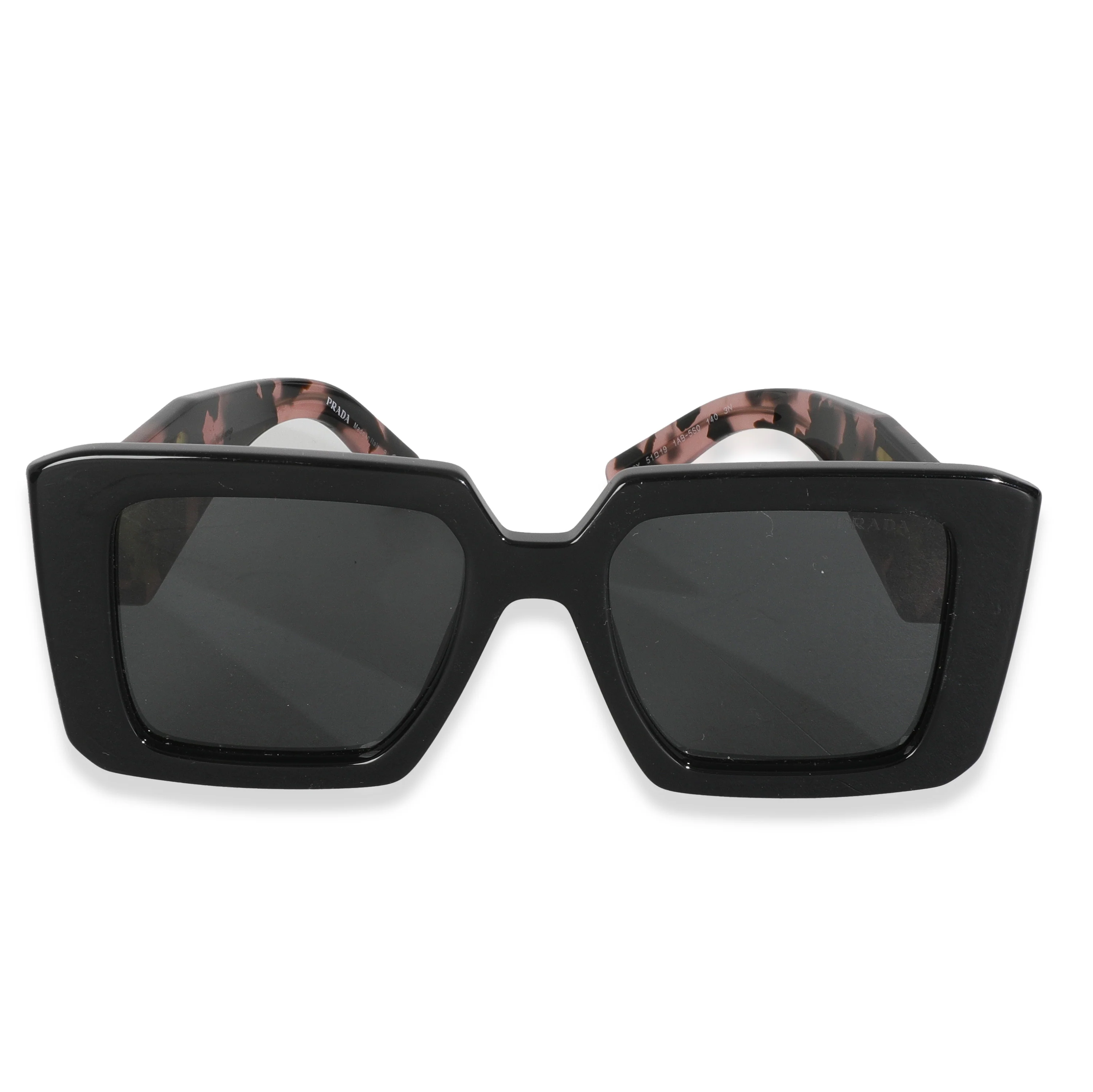 SPR23Y Purple Black Acetate Rectangle Frame Sunglasses