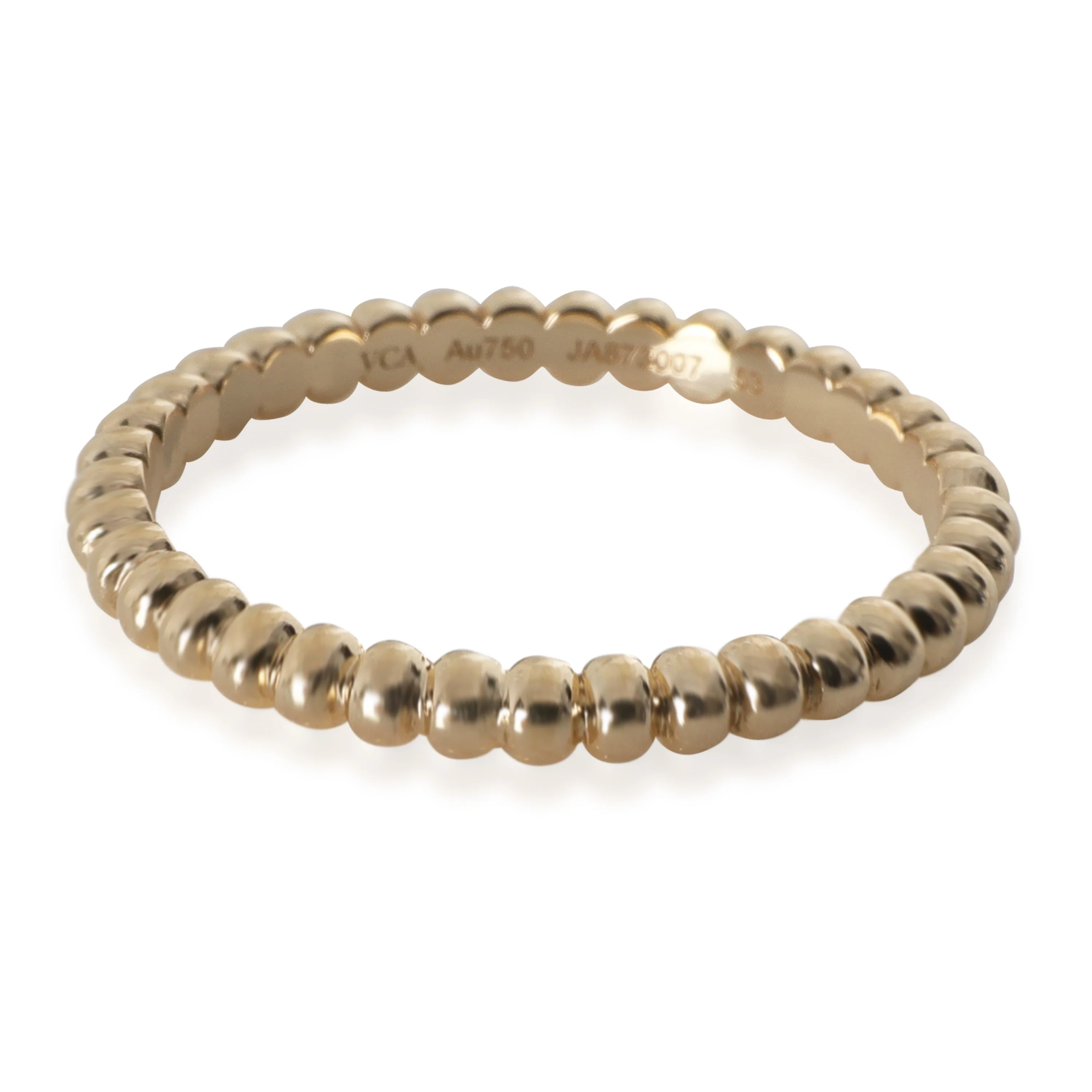 Yellow Gold Small Model Perlee Ring