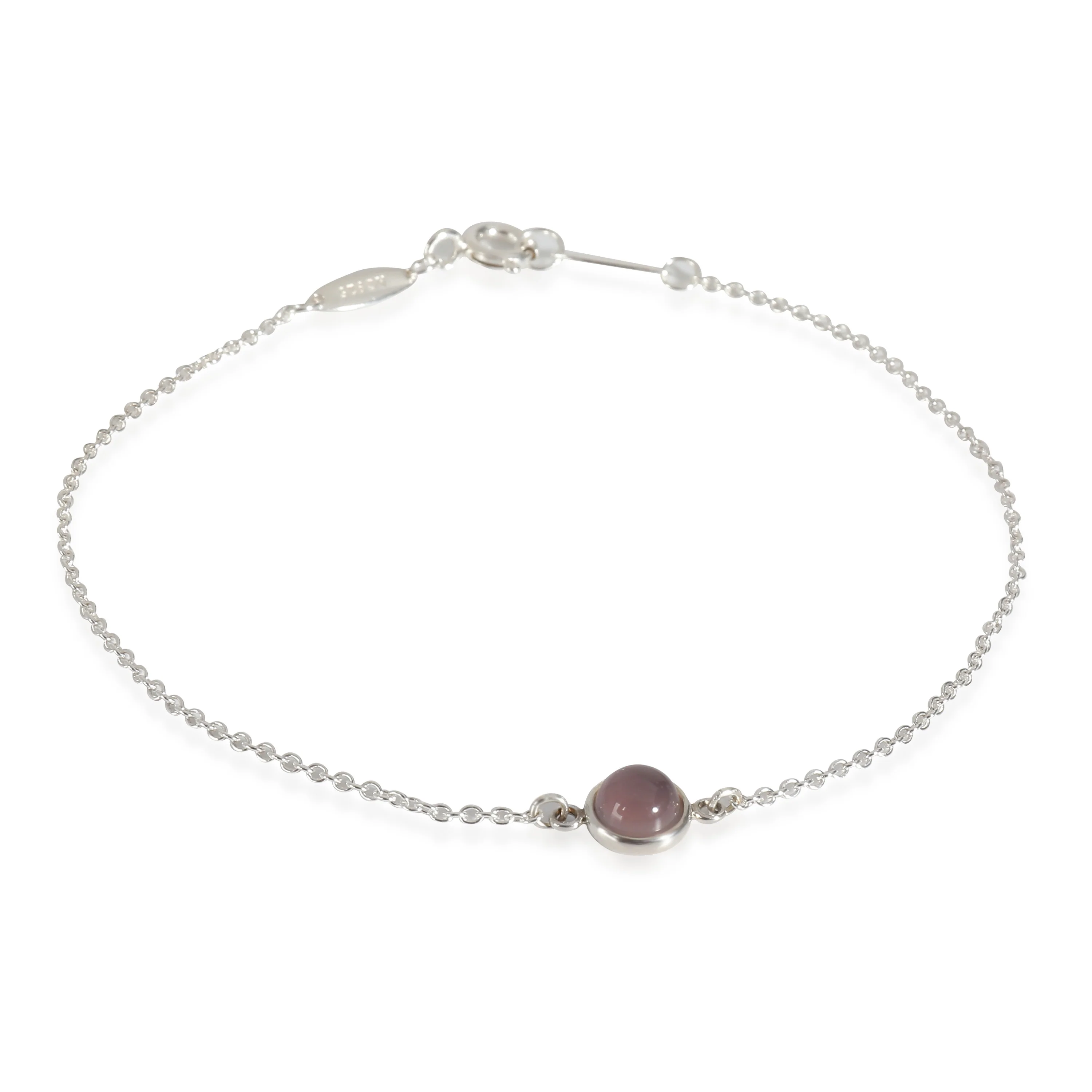 Sterling Silver Chalcedony Elsa Peretti Color By The Yard Bracelet