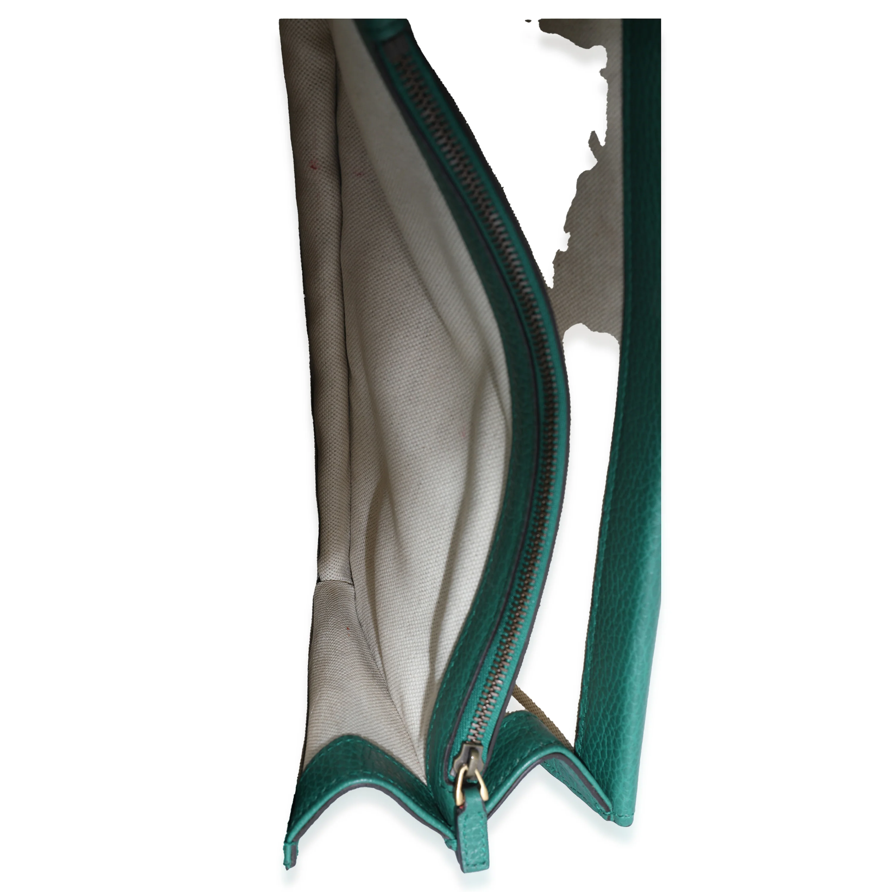 Emerald Pebbled Calfskin Small Dionysus Shoulder Bag - Image 9