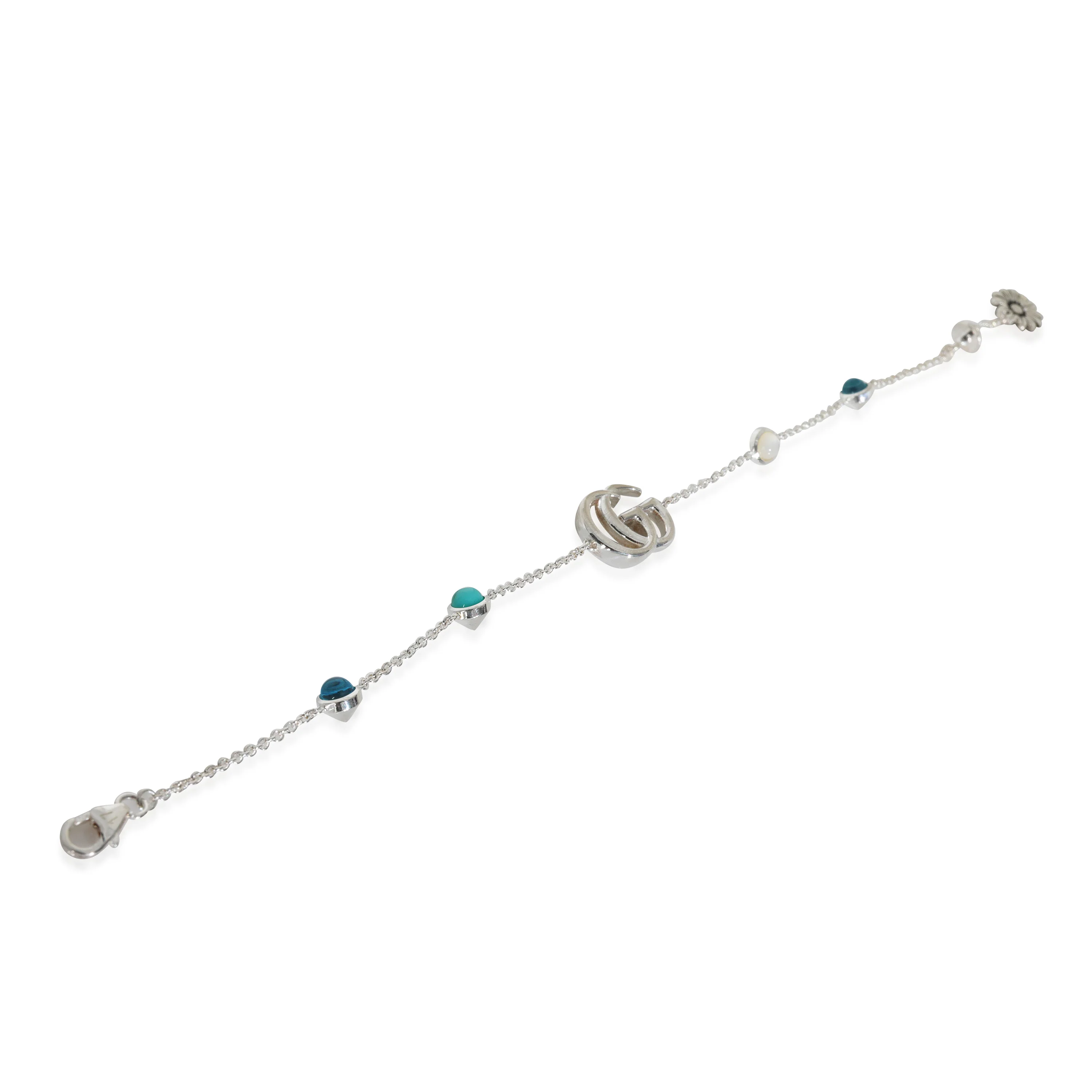 Sterling Silver GG Marmont Bracelet - Image 2