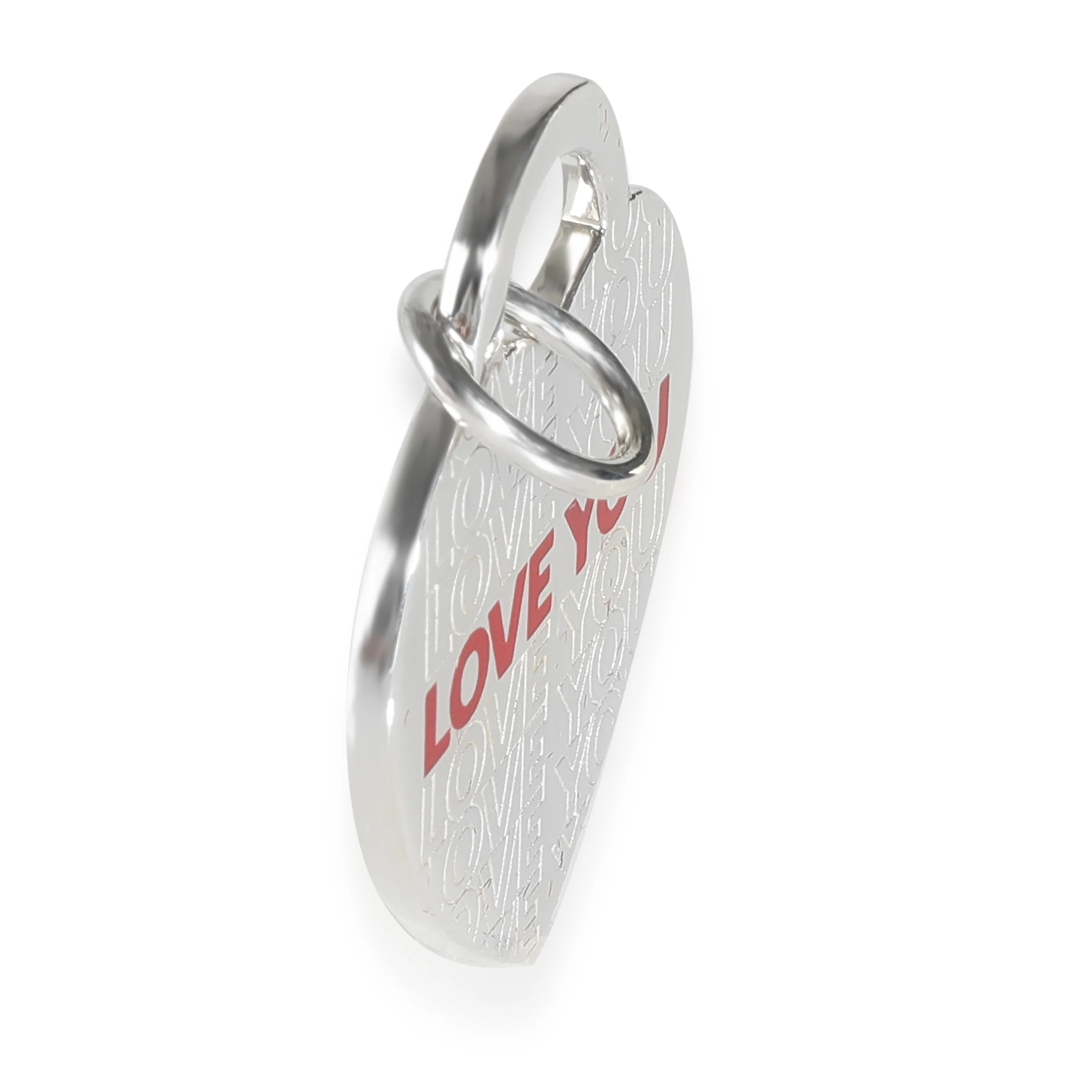 Sterling Silver Love Heart Pendant - Image 2