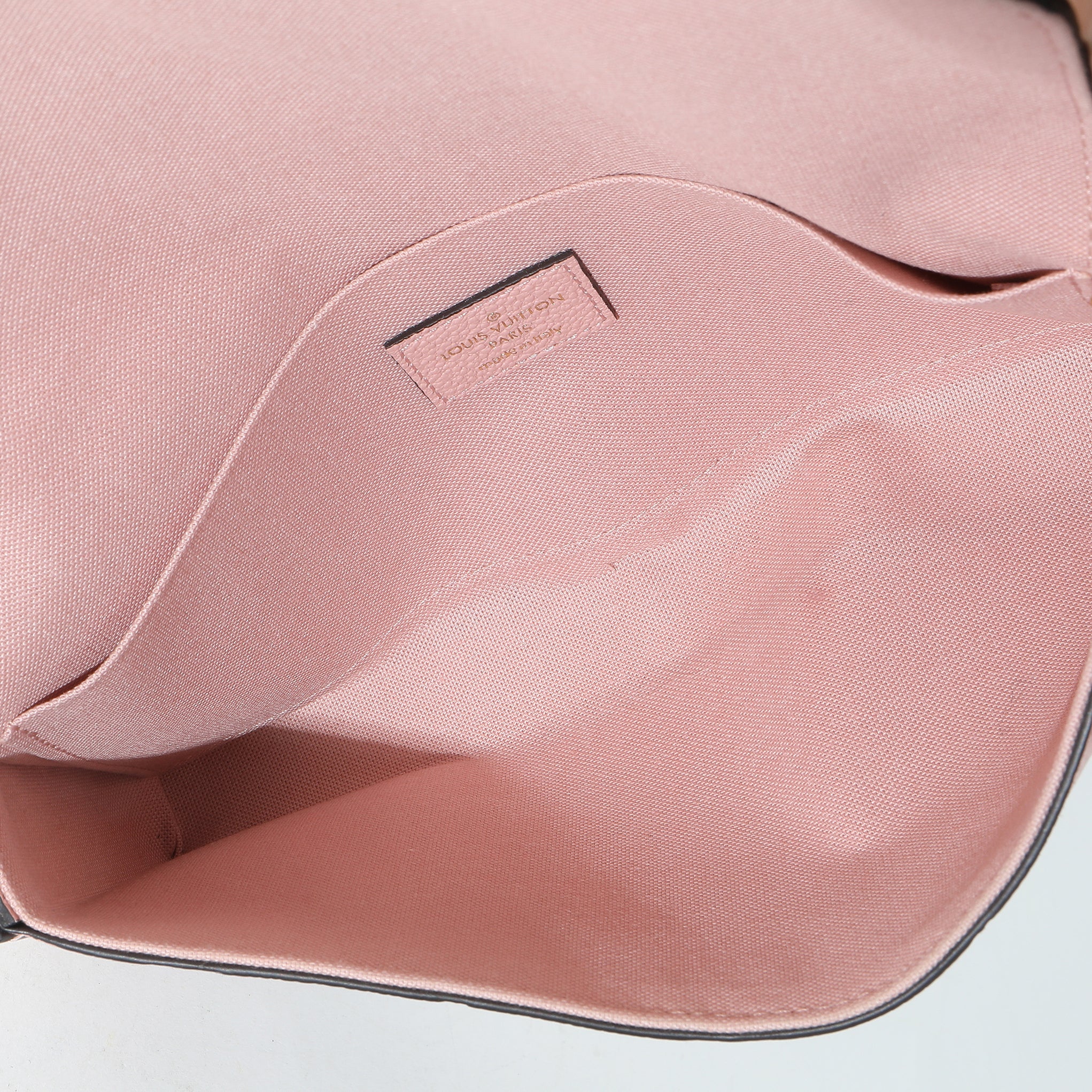 Rose Poudre Monogram Empreinte Felicie Pochette - Image 10