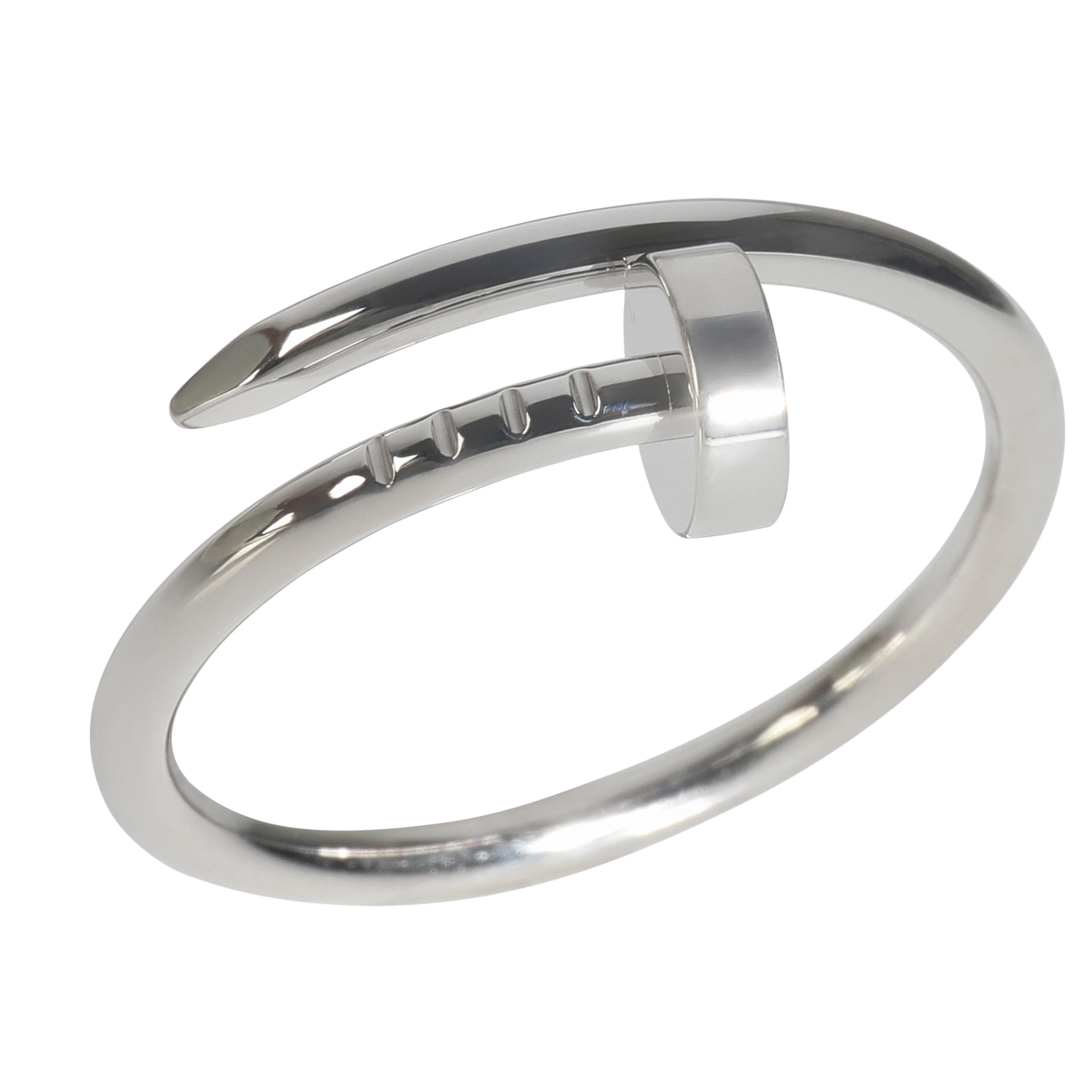 White Gold Small Model Juste Un Clou Ring - Image 7