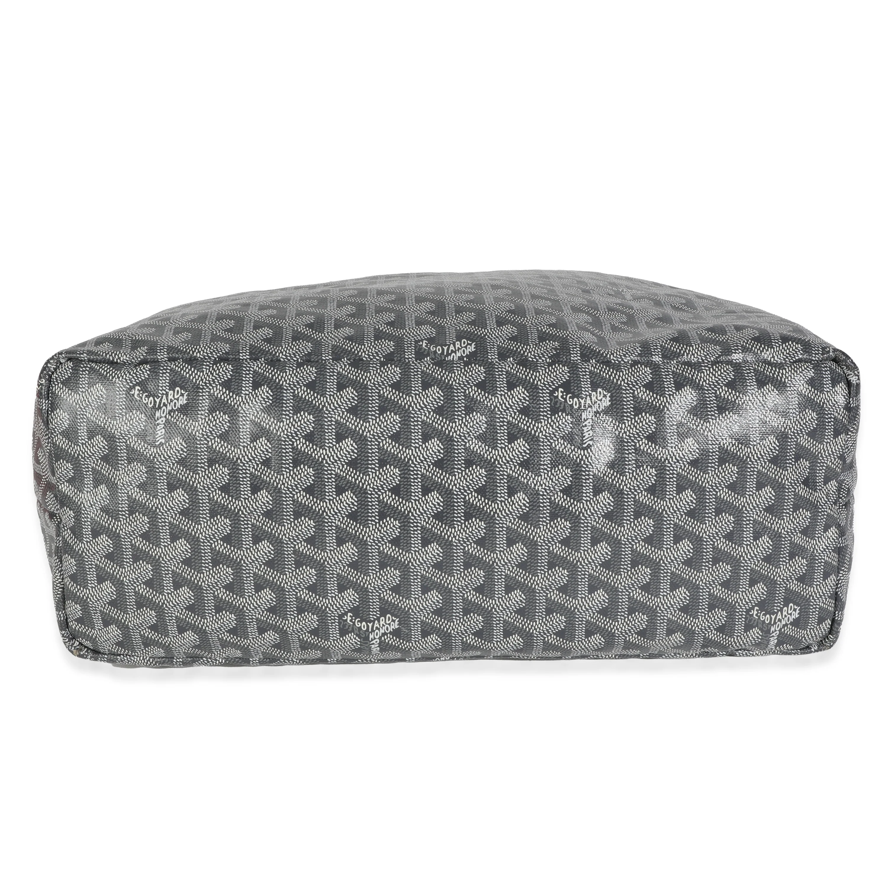 Grey Goyardine Canvas Saint Louis PM - Image 3