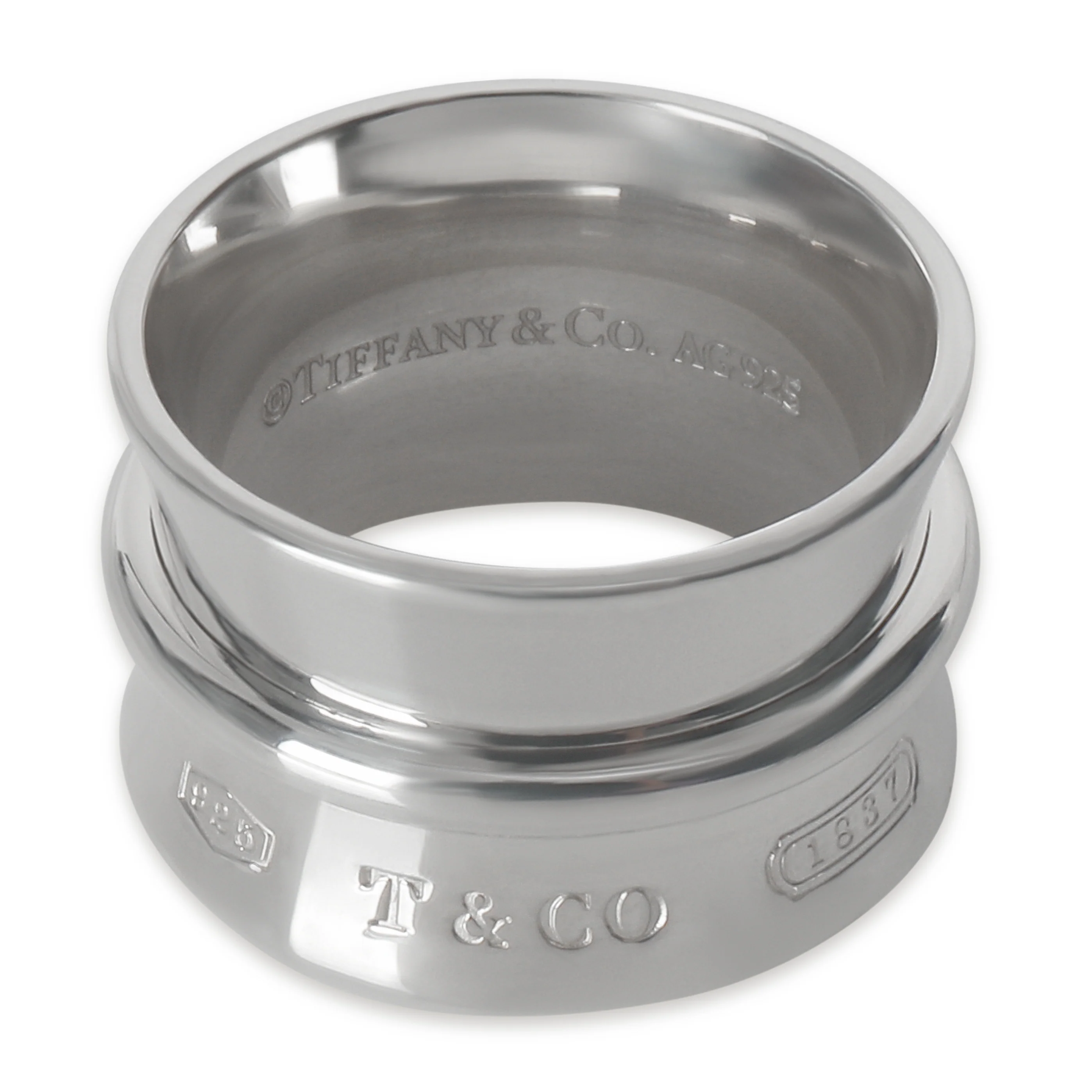 Sterling Silver 1837 Wide Ring