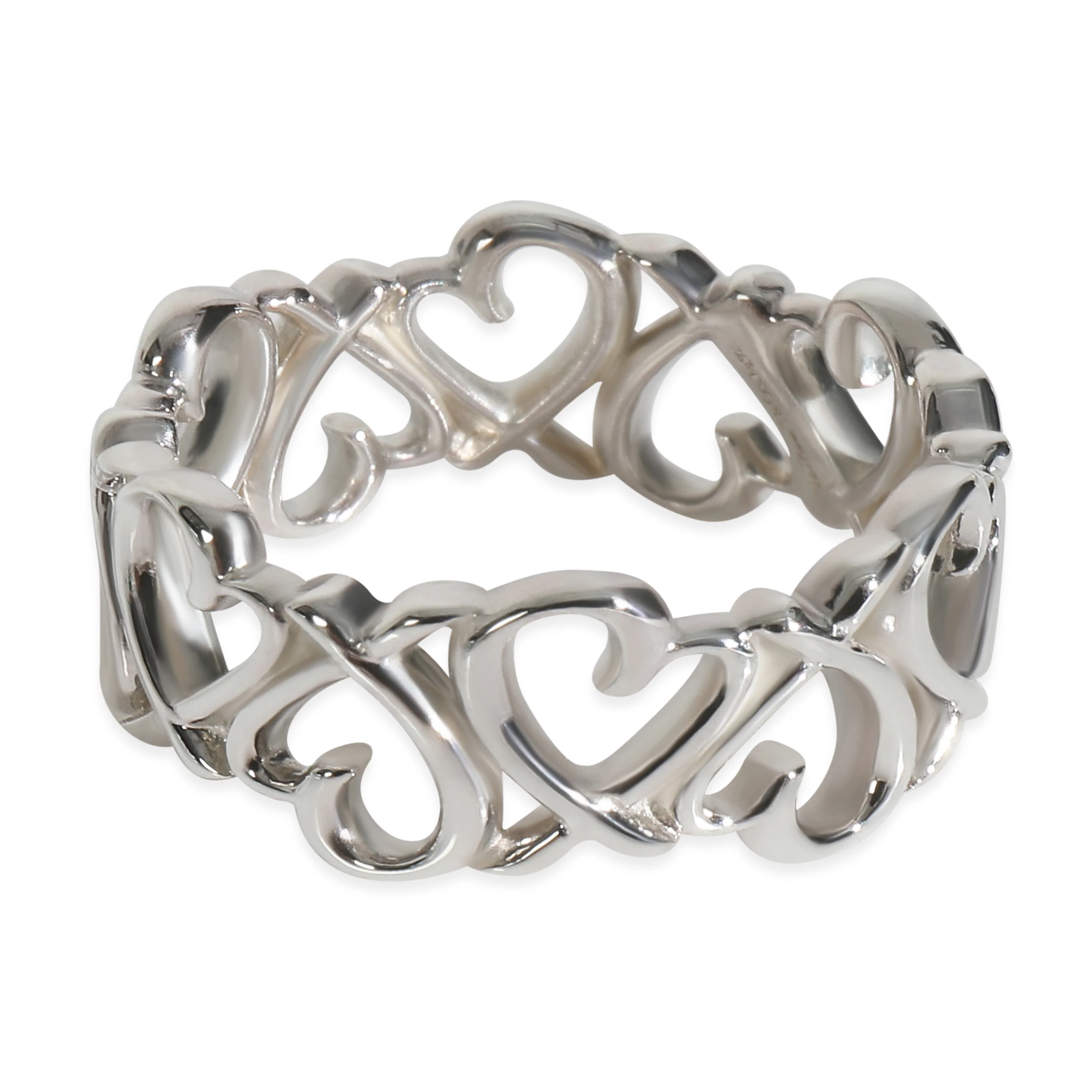 Sterling Silver  Paloma Picasso Loving Heart Band - Image 2