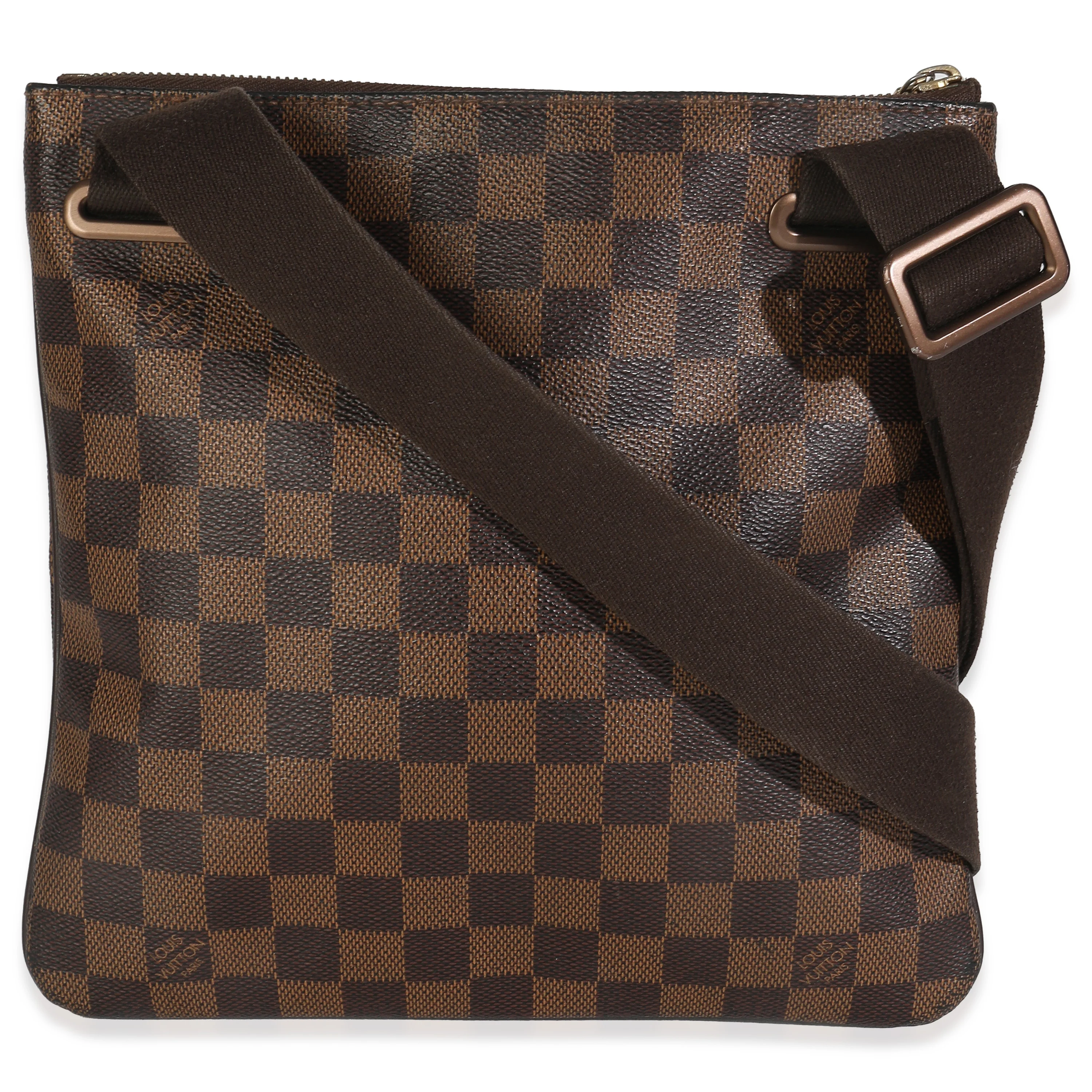Damier Ebene Canvas Brooklyn Flat Pochette - Image 4
