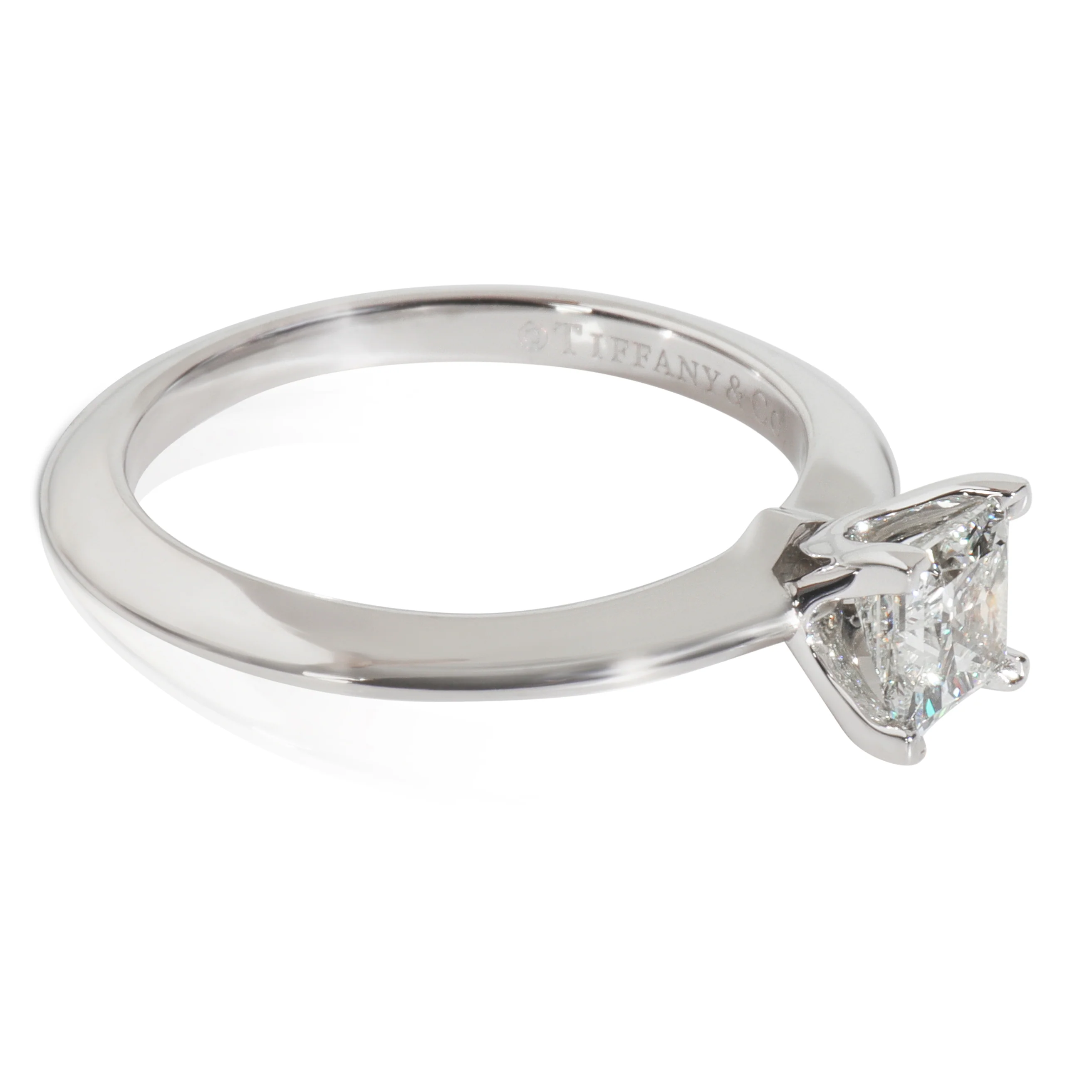 0.53 ct Princess Diamond Engagement Ring - Image 2