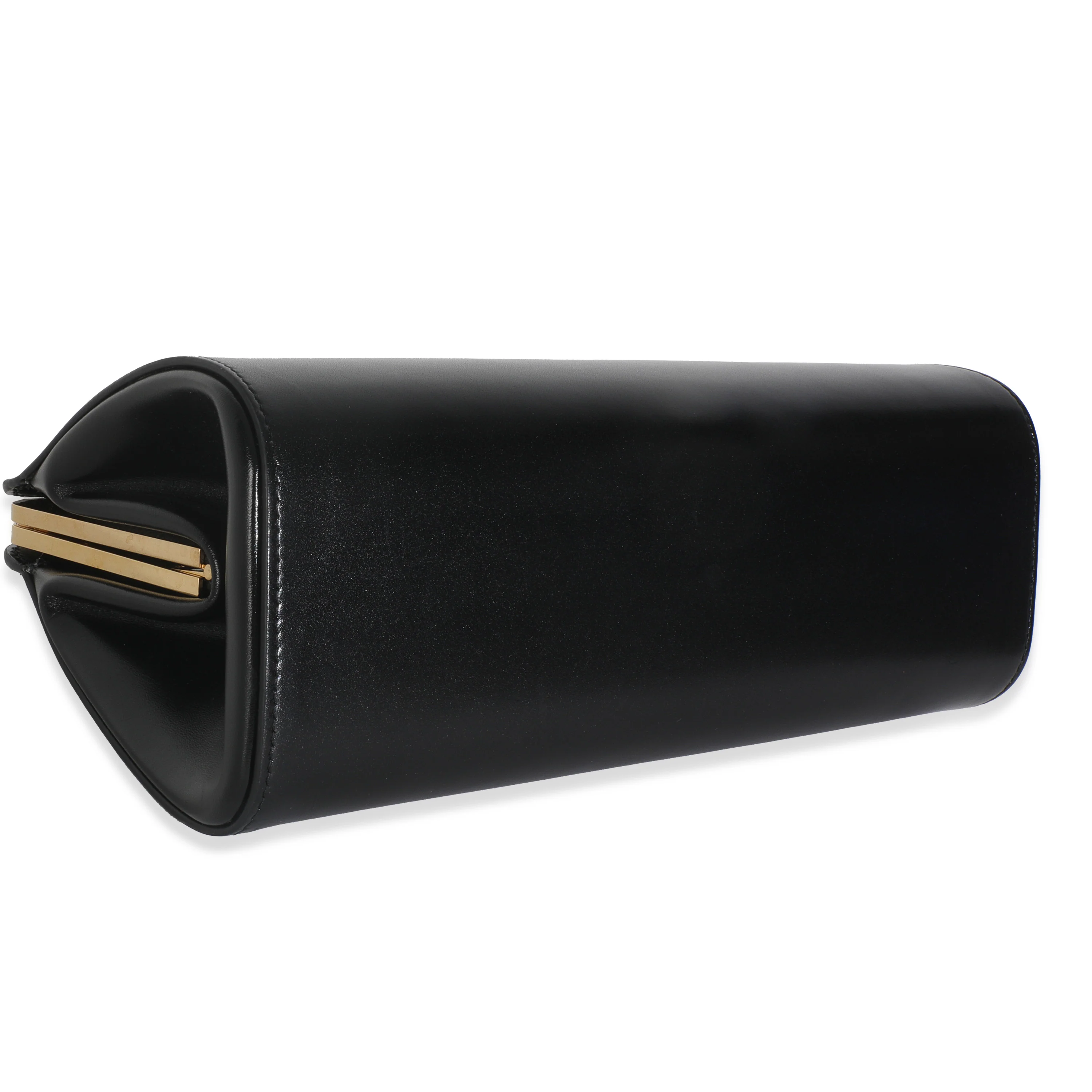 Black Natural Satinated Calfskin Medium Antoinette Bag - Image 6
