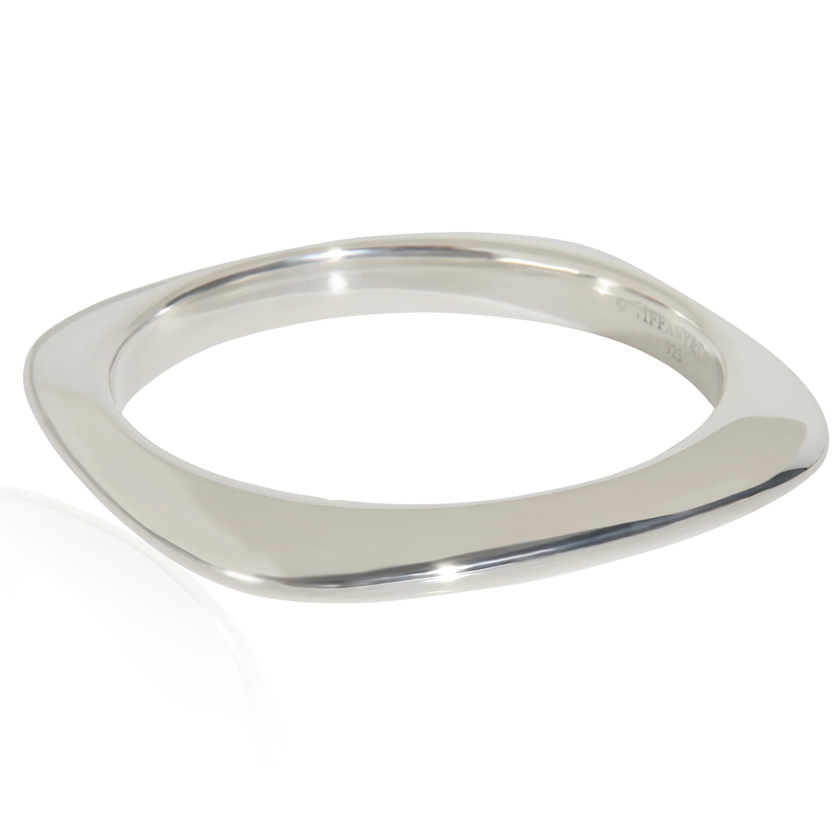 Sterling Silver  Square Cushion Bracelet - Image 2