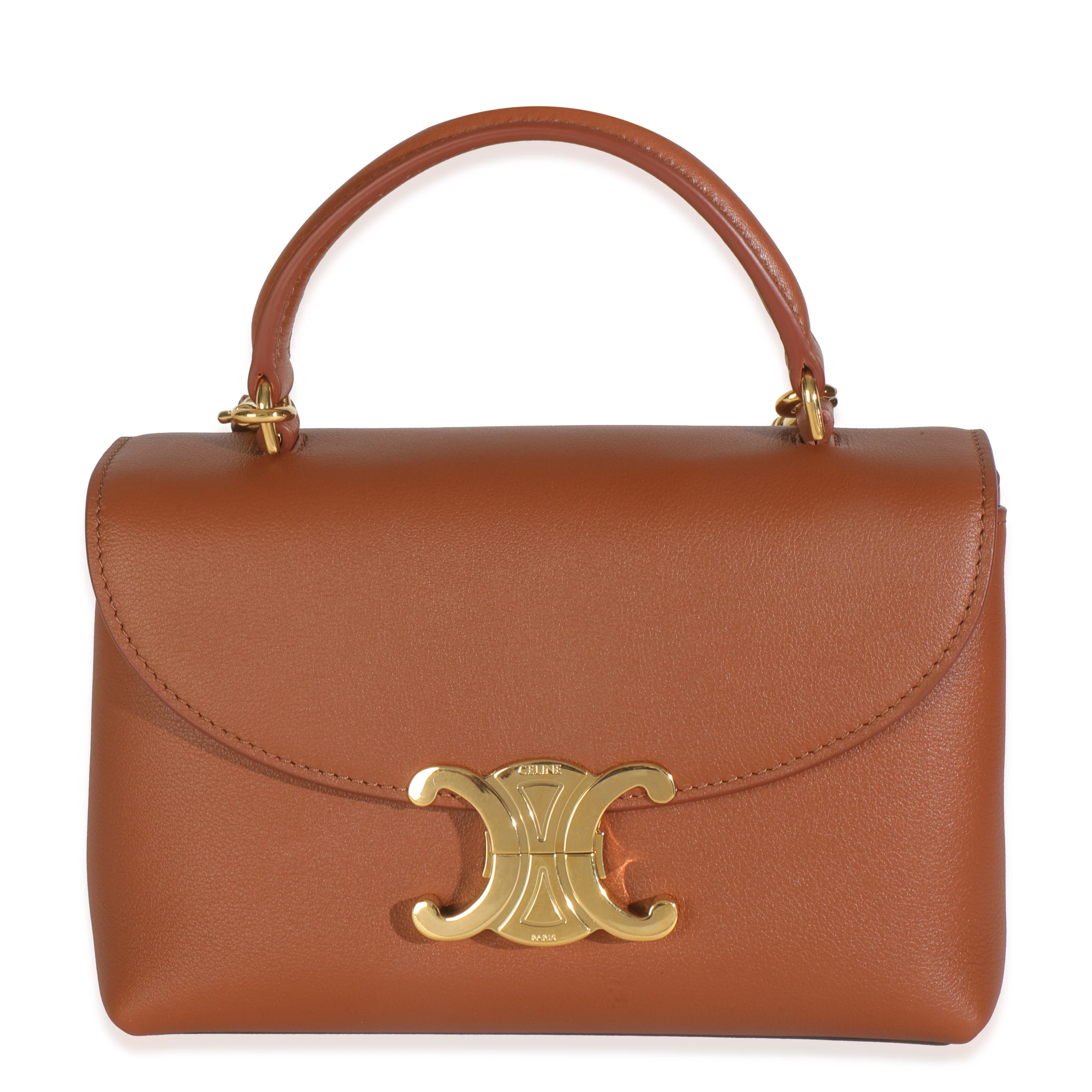 Smoked Brown Supple Calfskin Teen Nino Bag