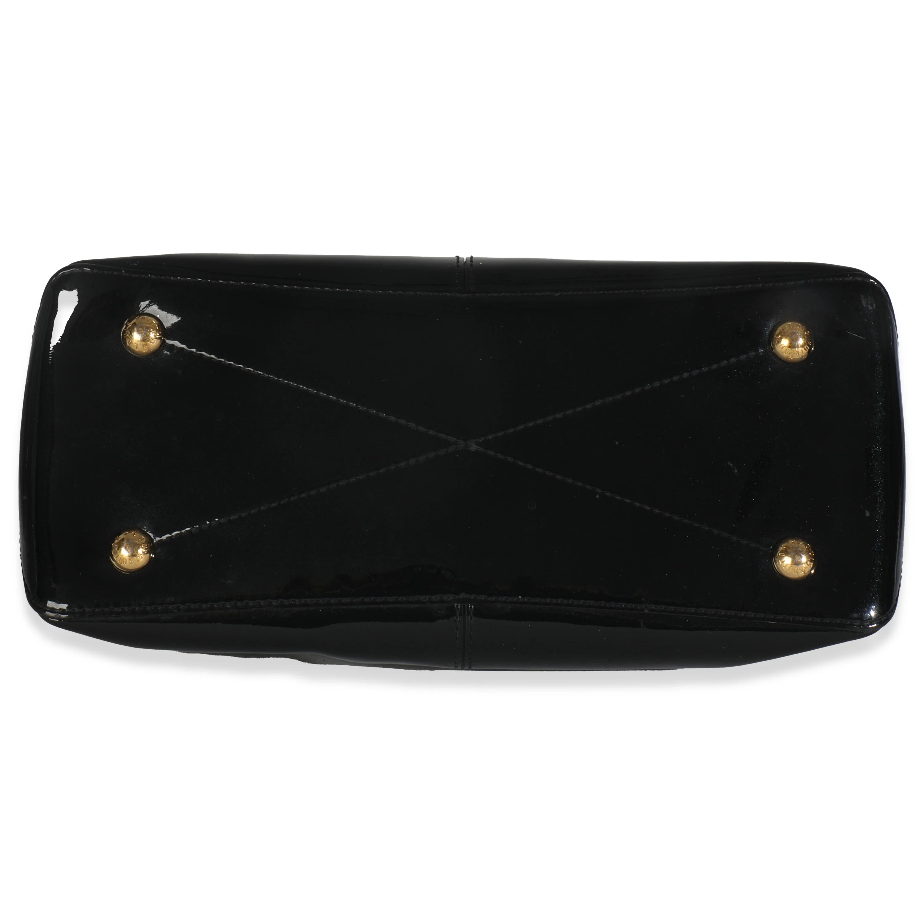 Black Vernis Miroir Tote Bag - Image 5