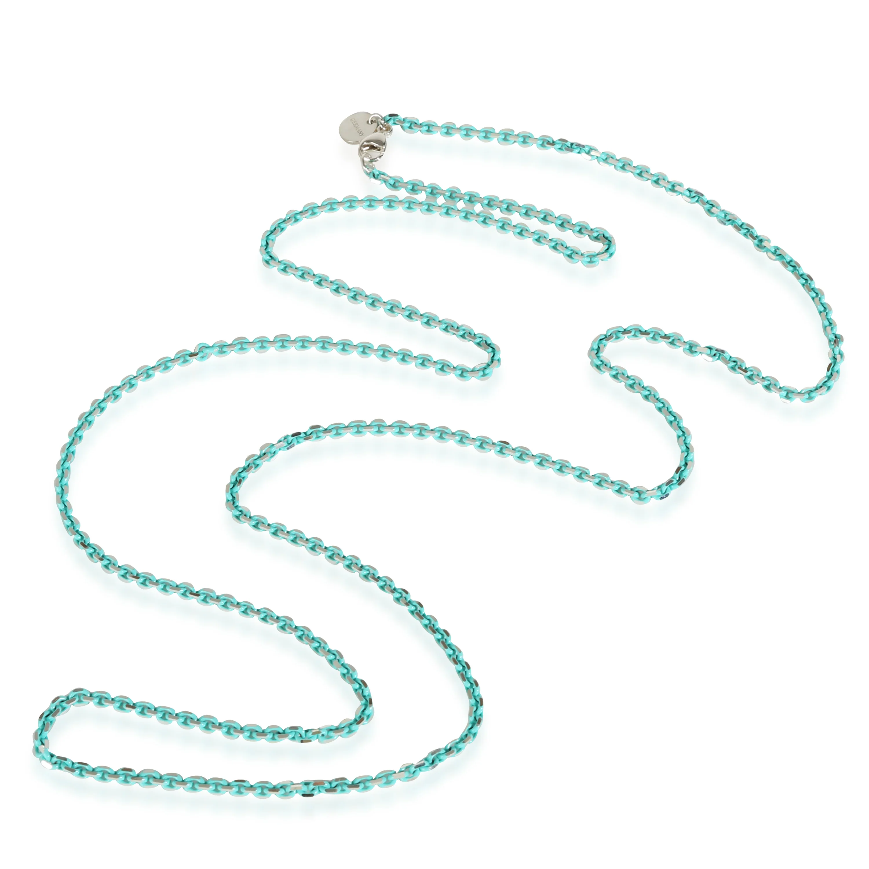 Sterling Silver  Thick Sparkle Chain Necklace - Image 2