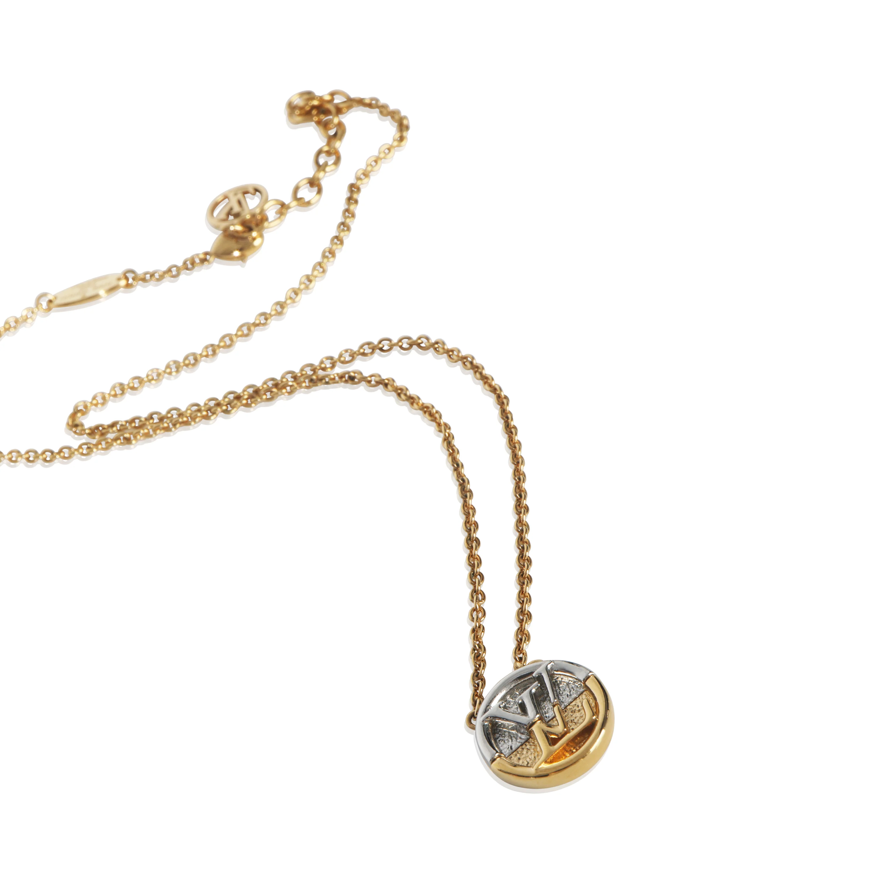 Gold-Plated L to V Necklace - Image 4